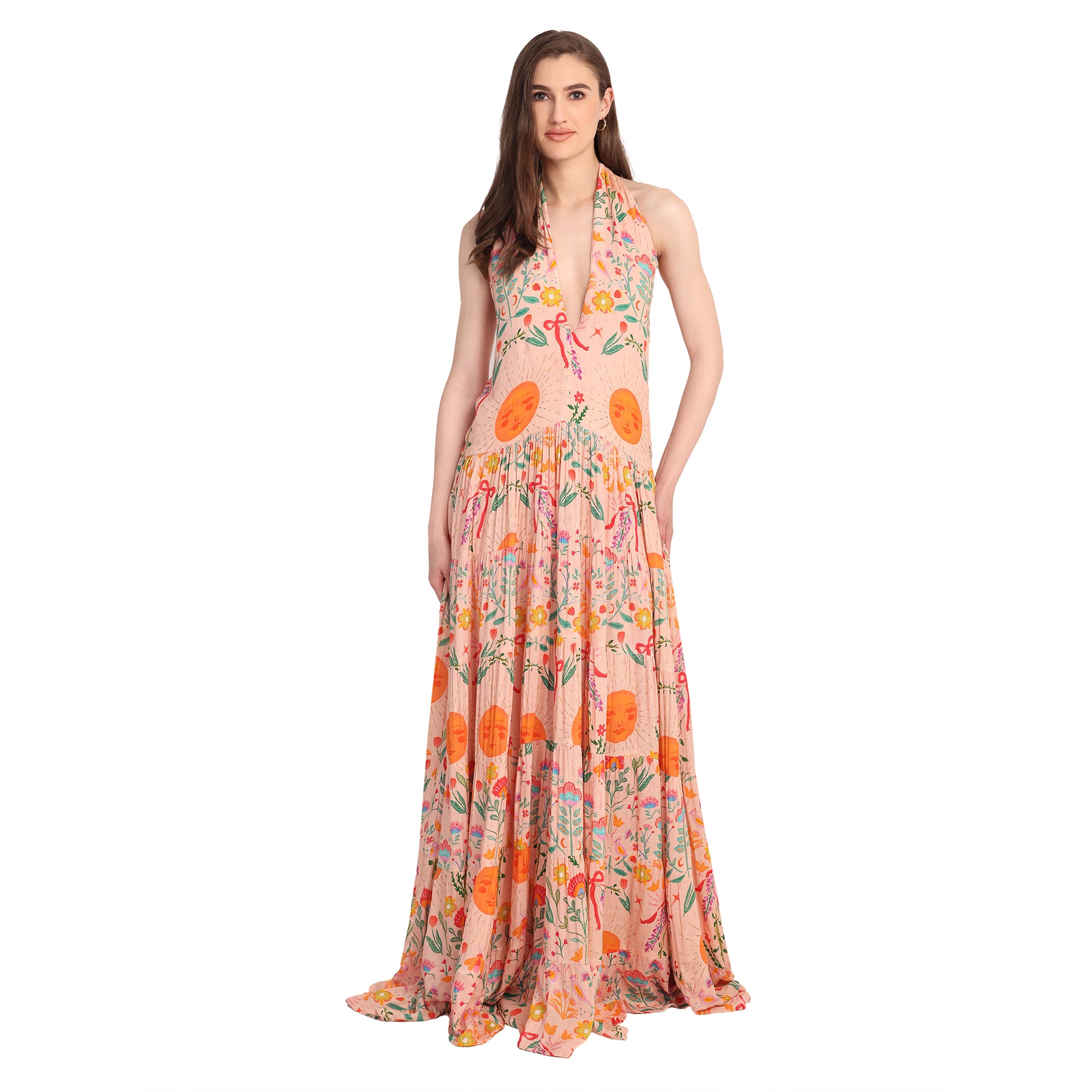 Éclat Jardin Maxi Dress