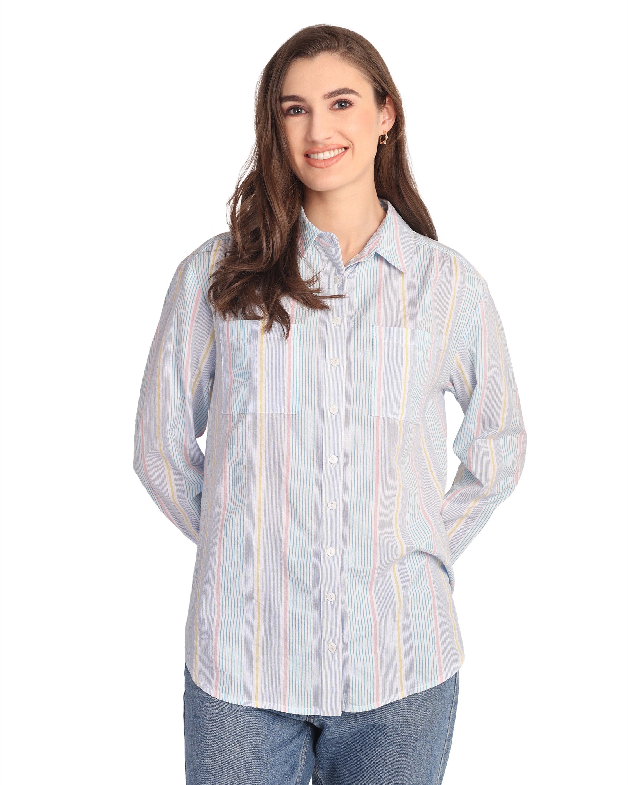 The  Elan Stripe Button-Down