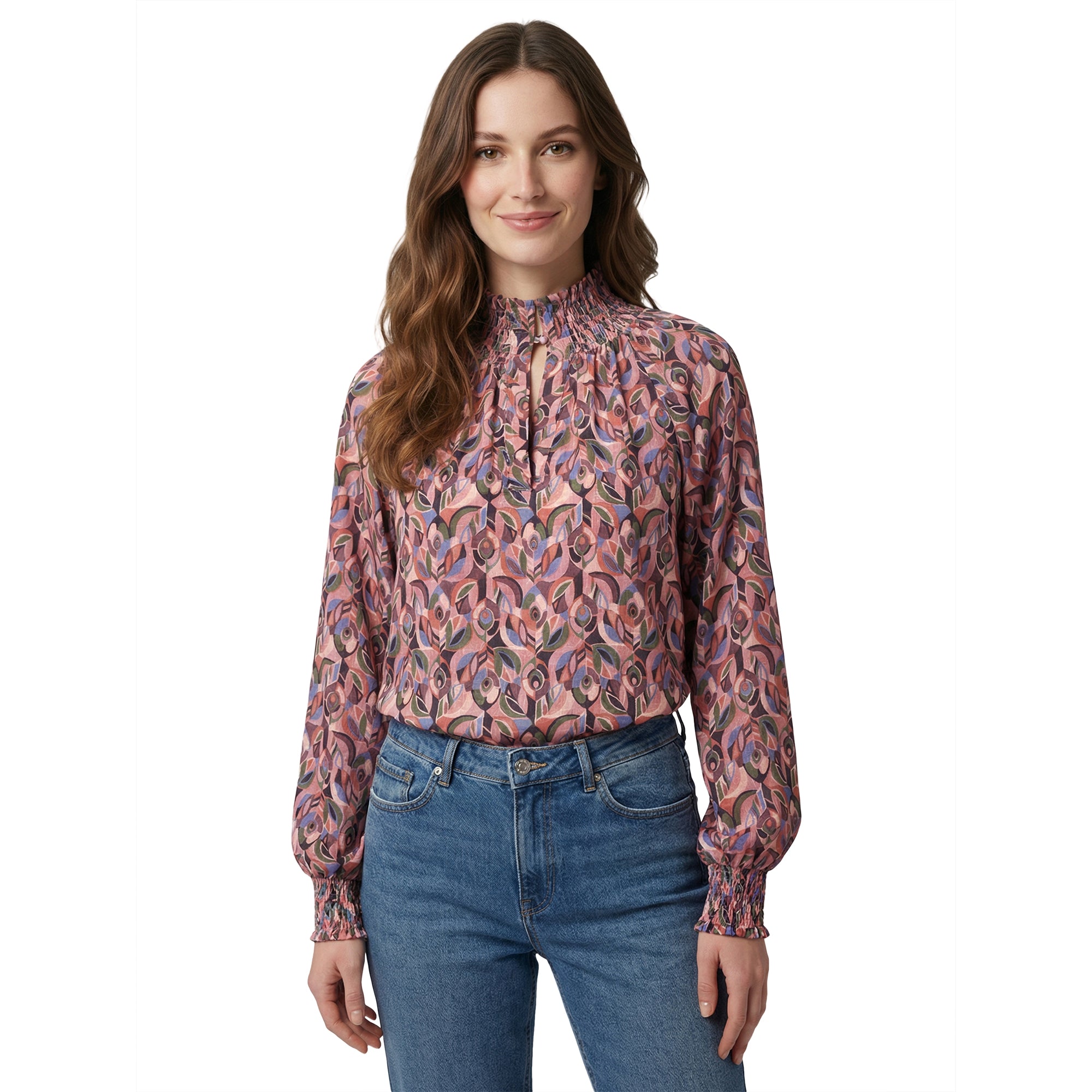 Autumn Mosaic Blouse