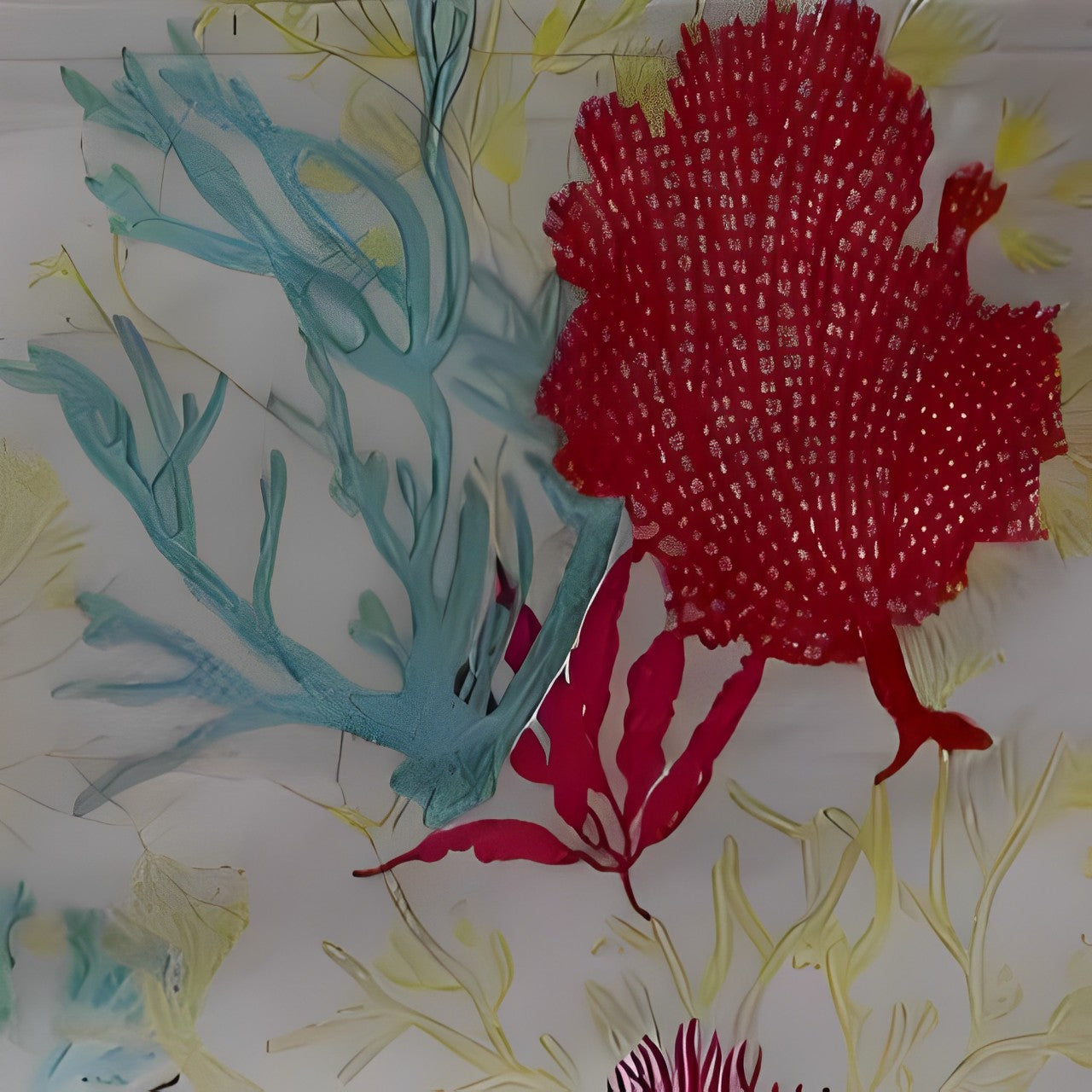 Coral Reef Resort Canvas Bags