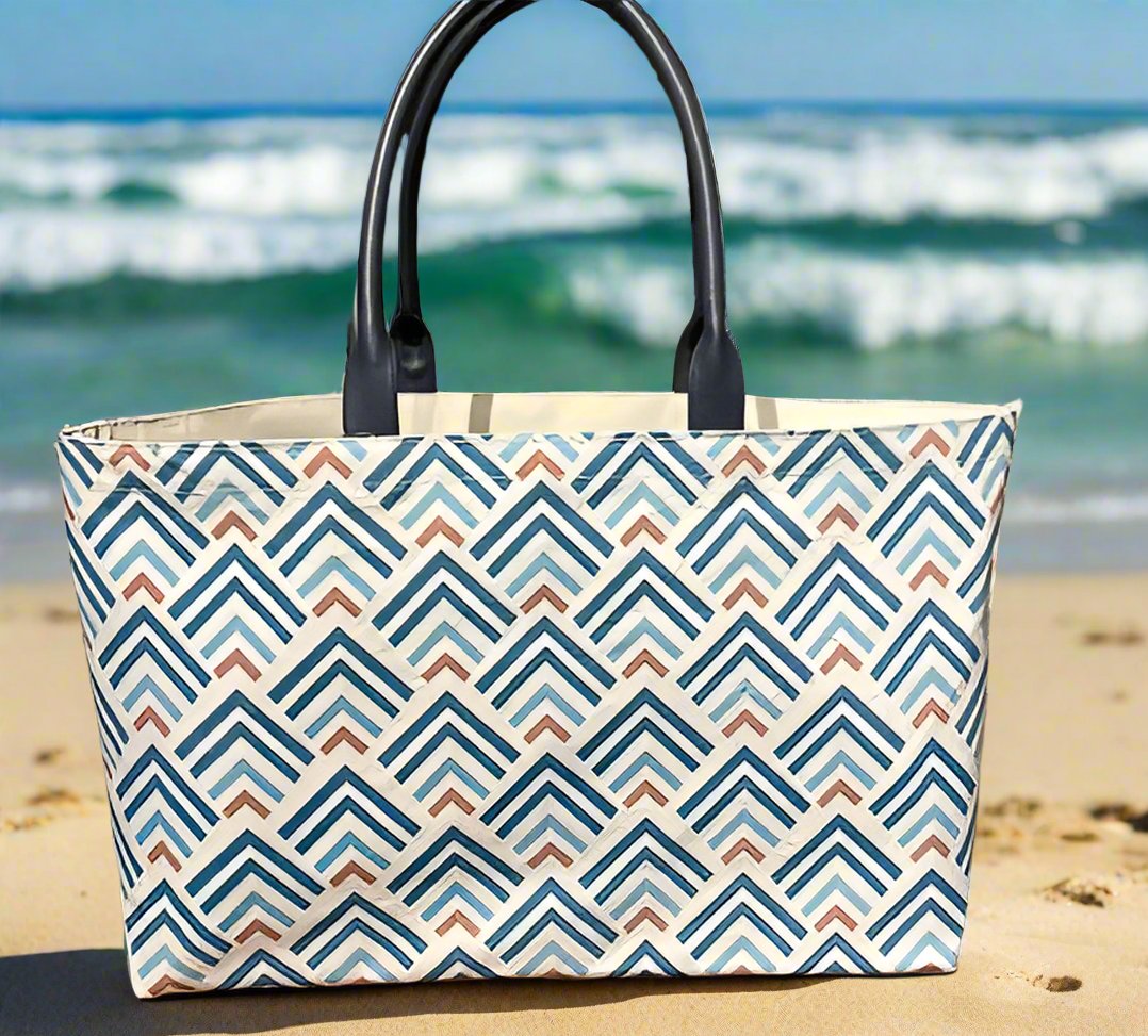Resort Canvas Bags light blue