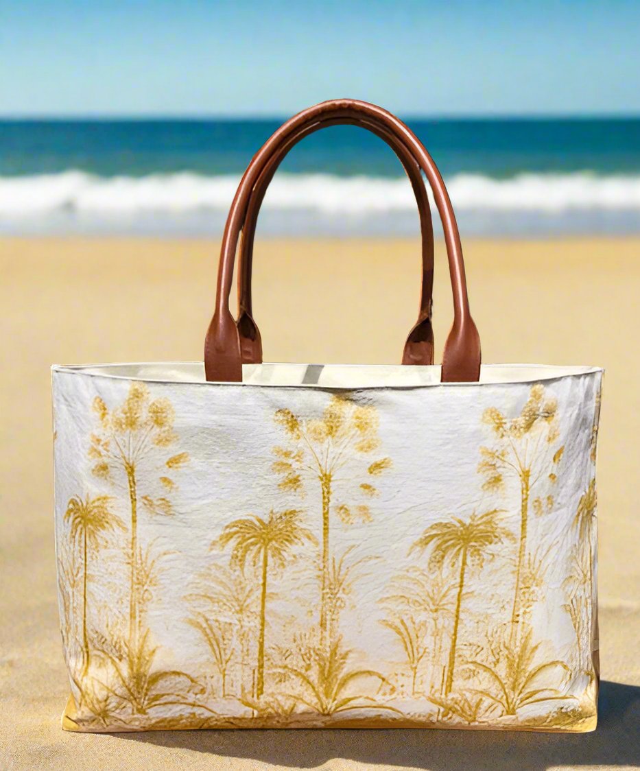 Yellow Resort Canvas Bag