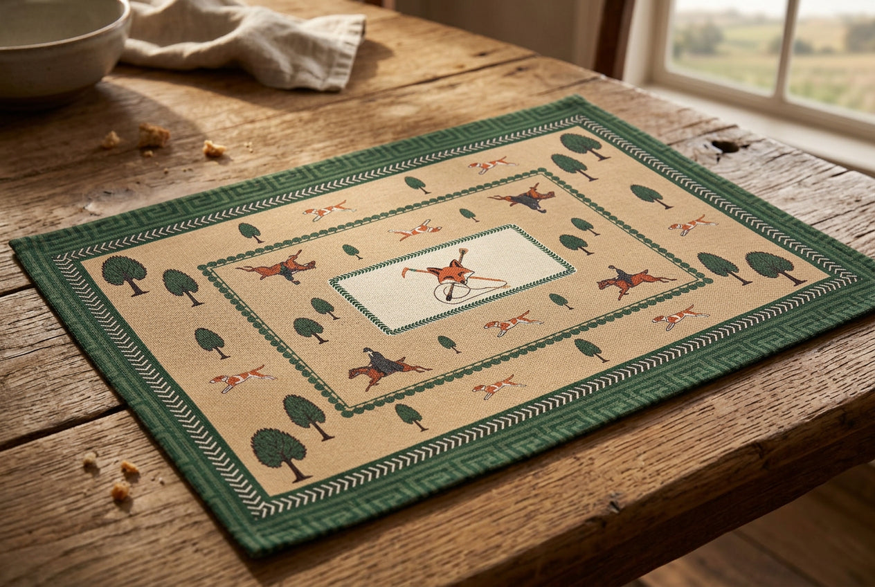 Fox Hunt Placemat Set