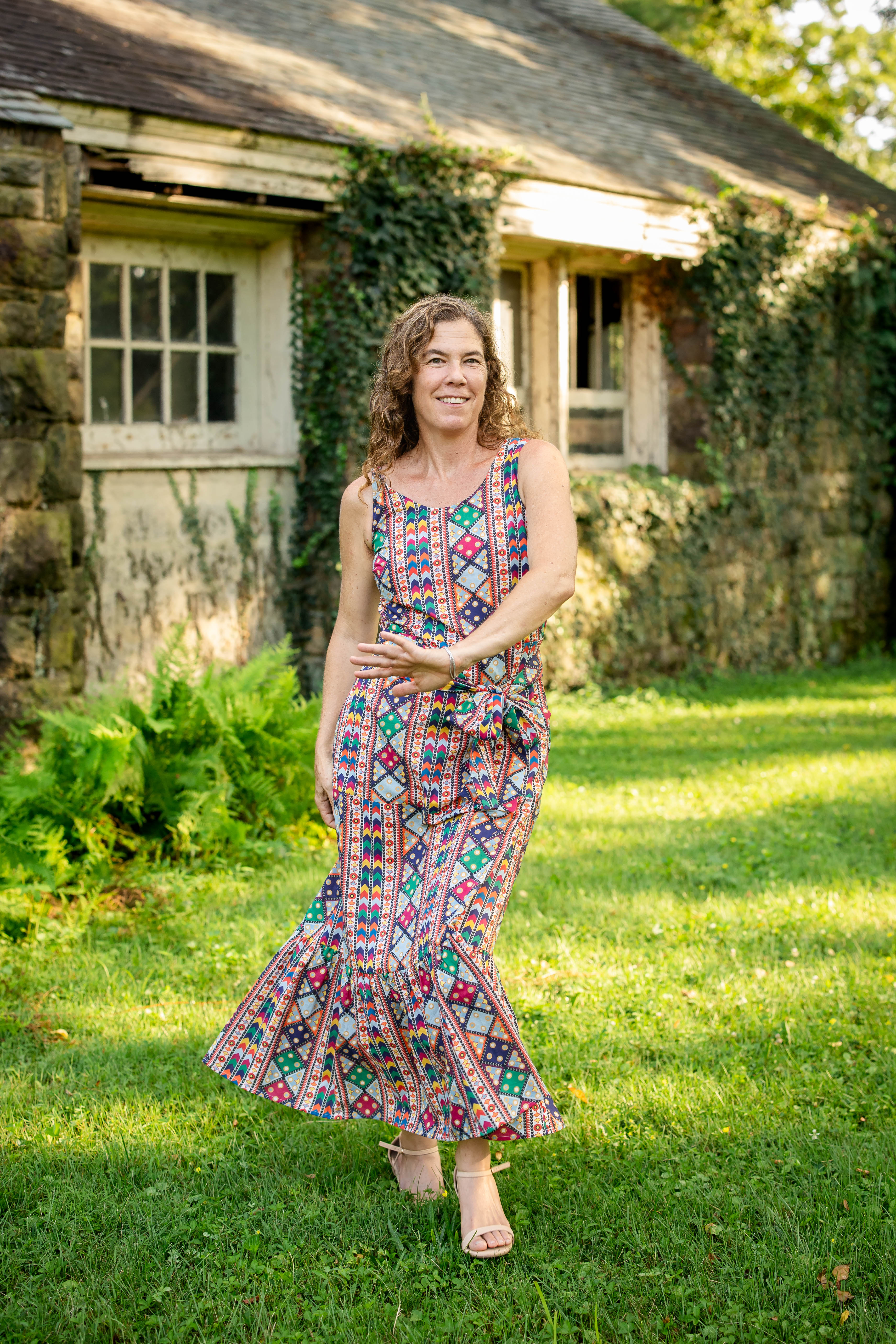 Kaleidoscope Maxi Dress