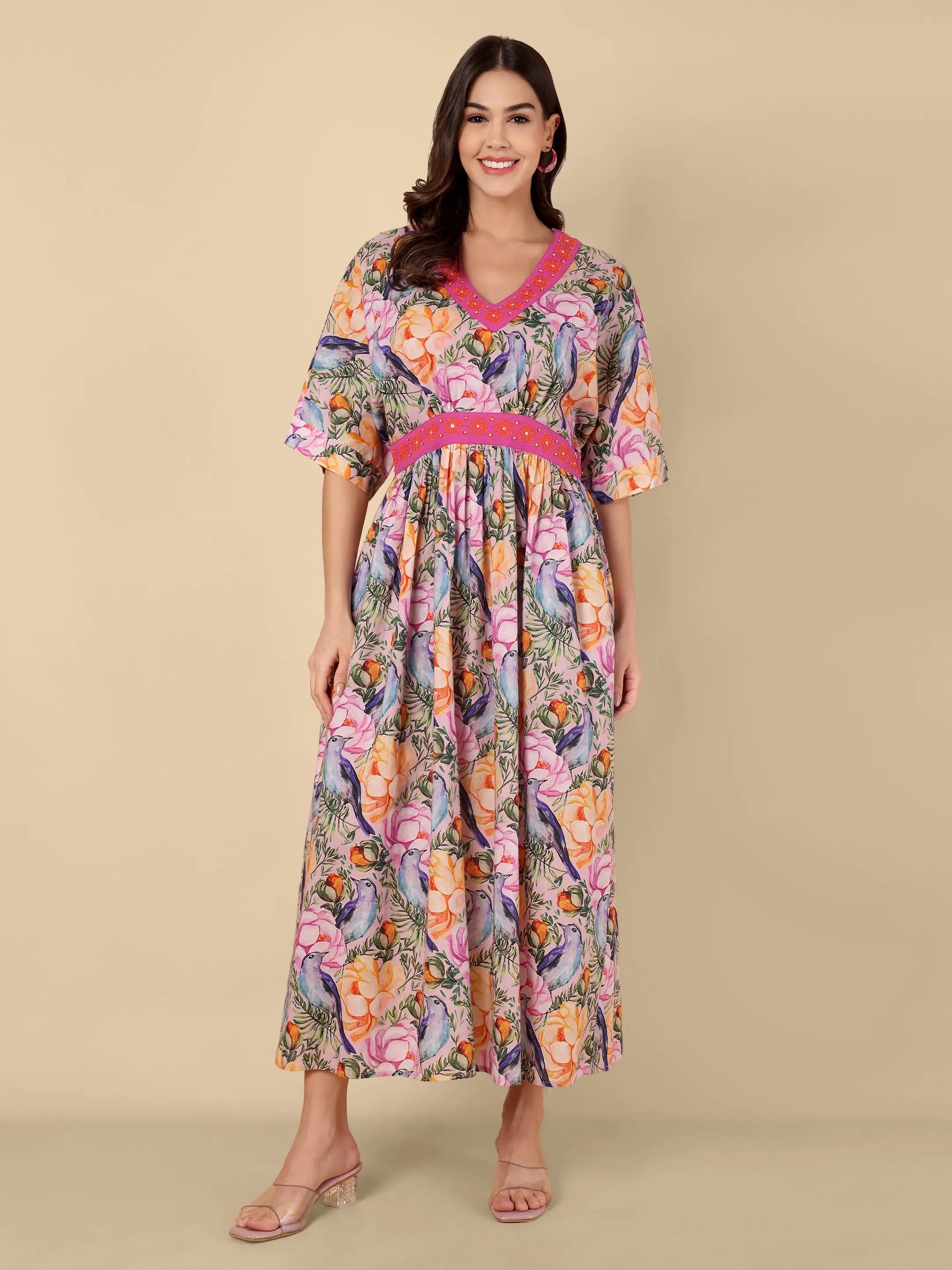 Paradise Bloom Kaftan