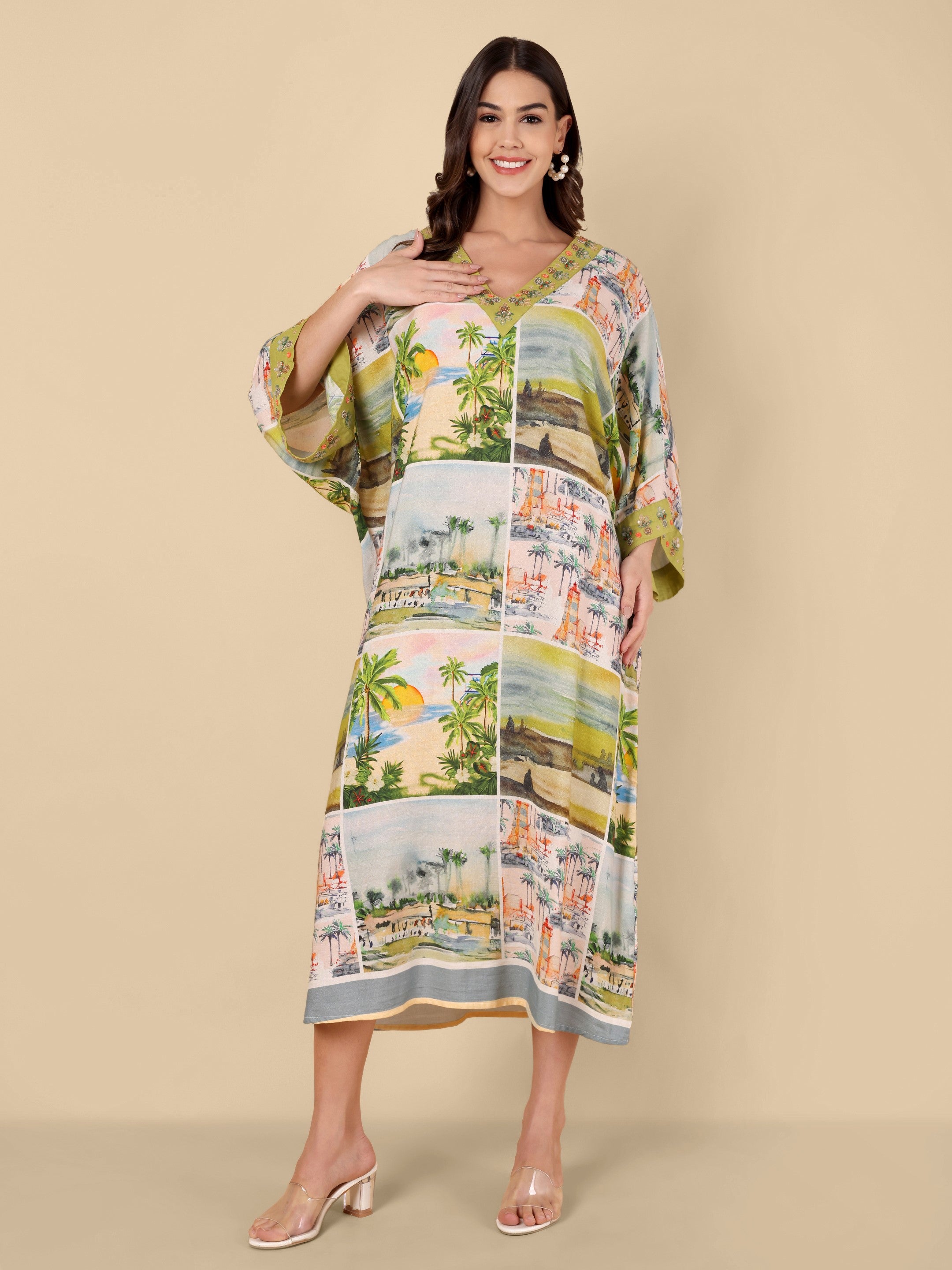 Cityscape Kaftan