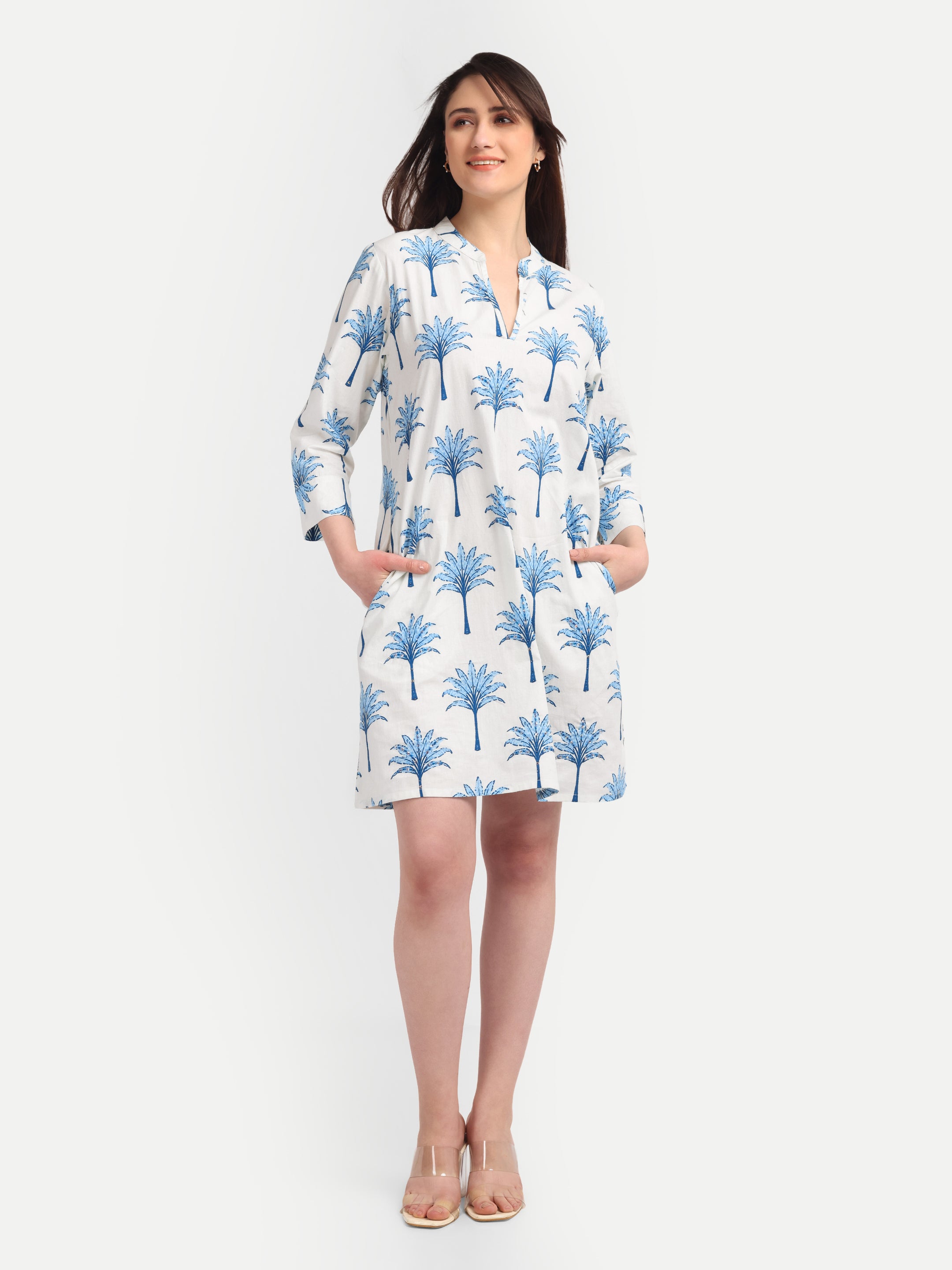 Ivory Palm 
Tunic