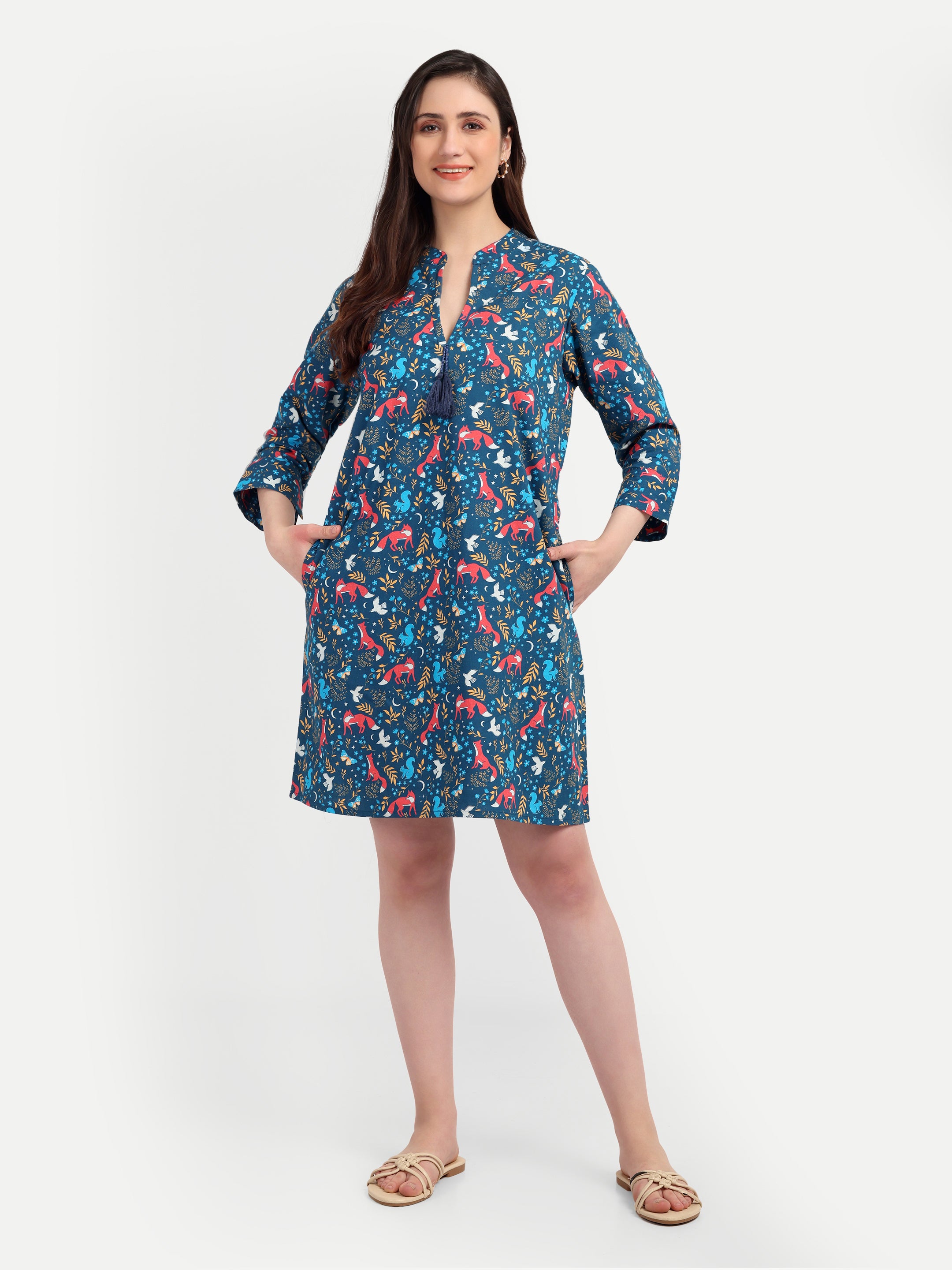 Midnight Forest Printed
Dress