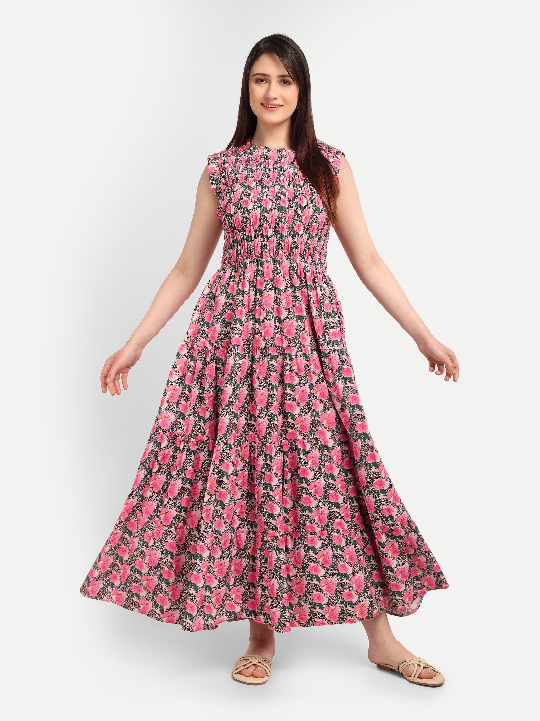Roses and leo Dress