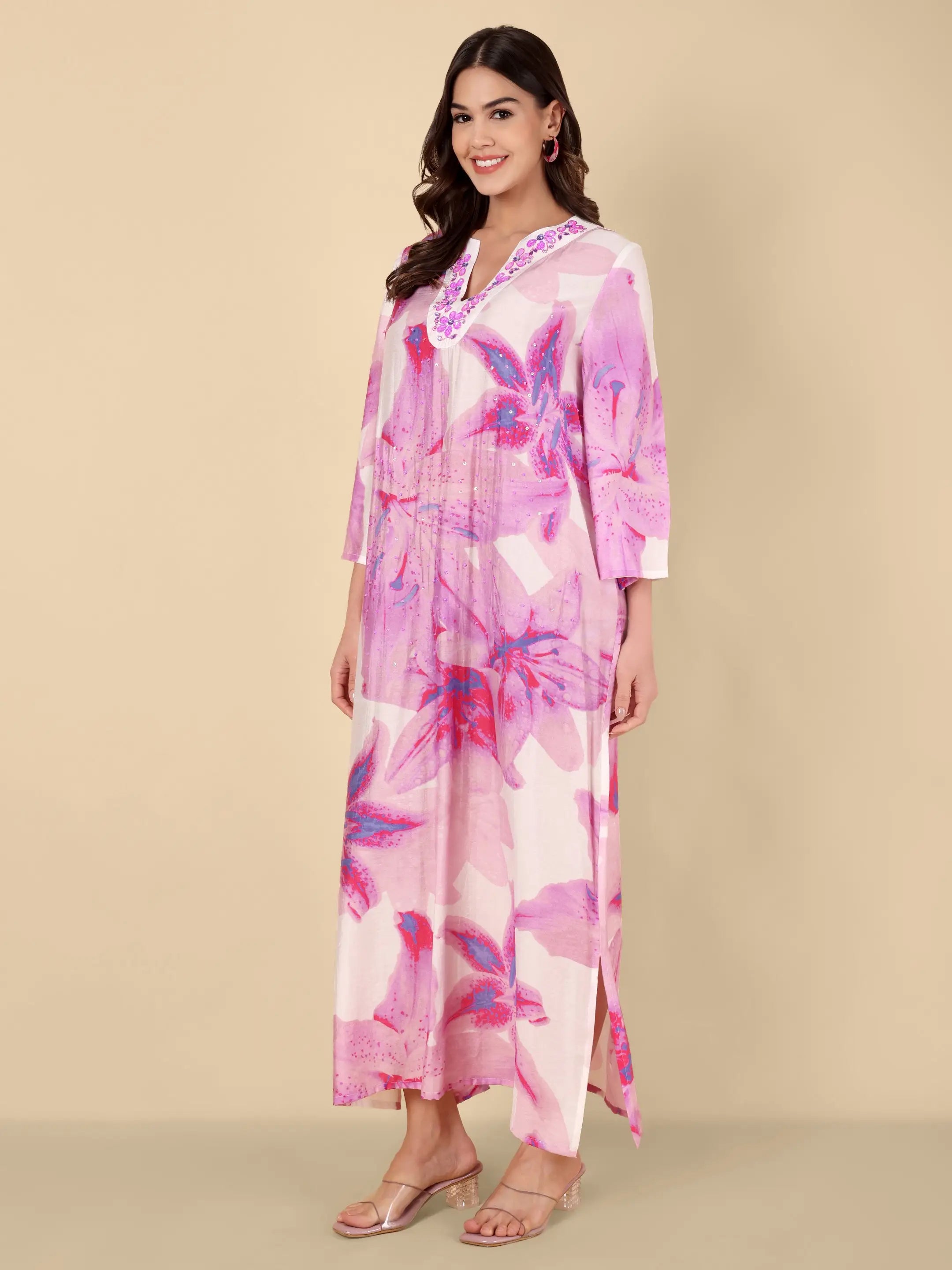 Blush Lily Kaftan