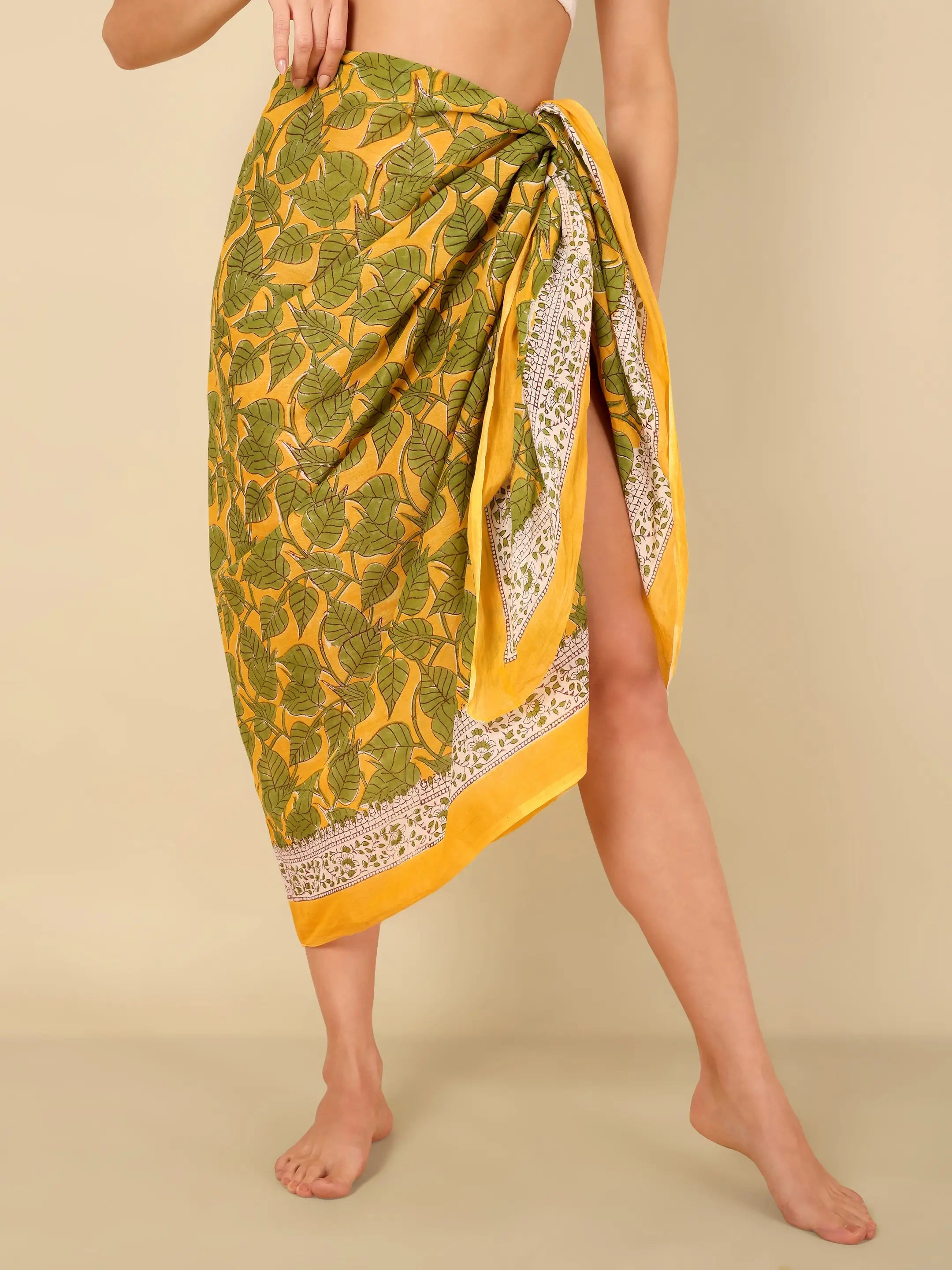 Citrus Leaf Sarong