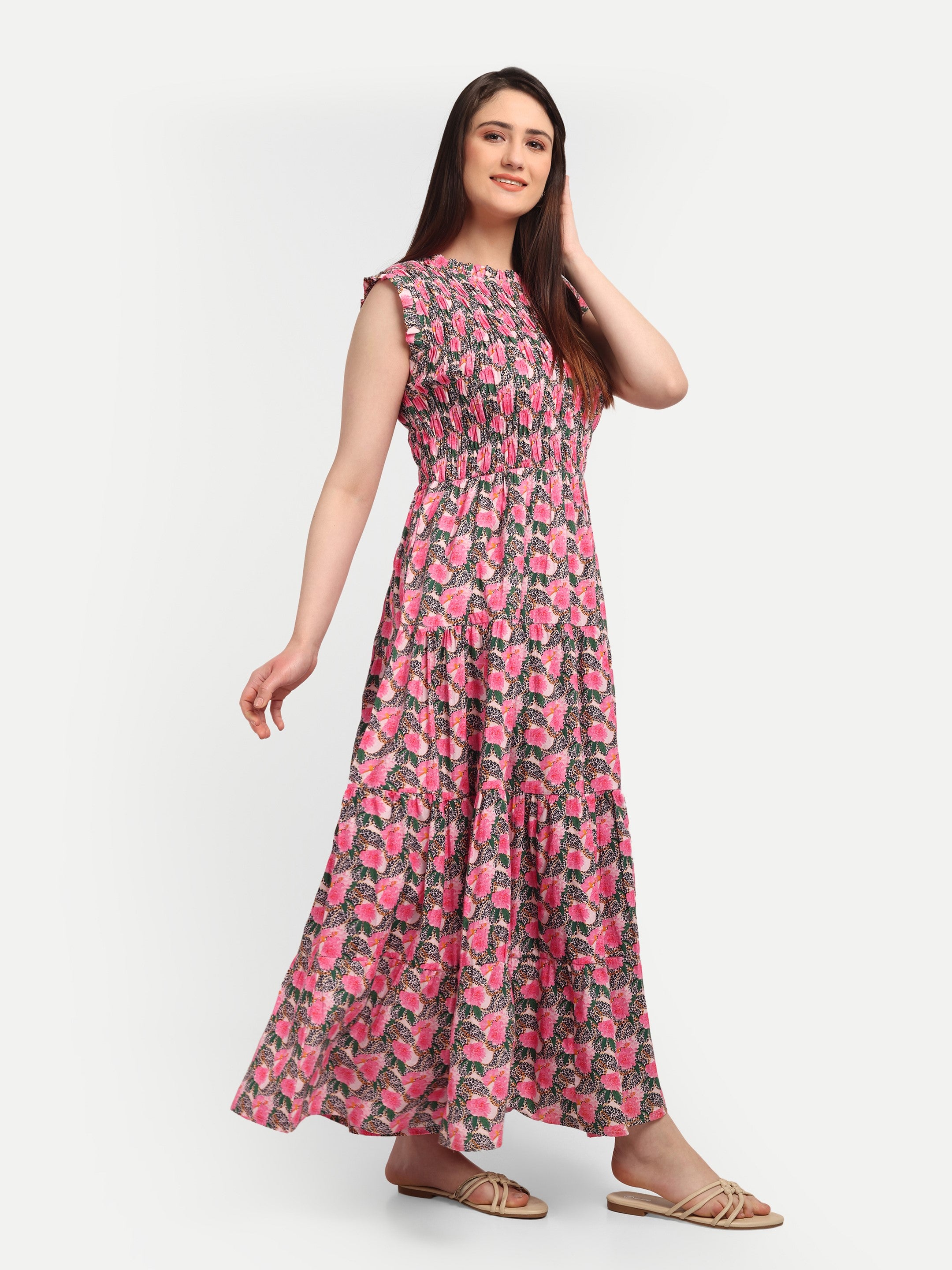 Roses and leo Dress