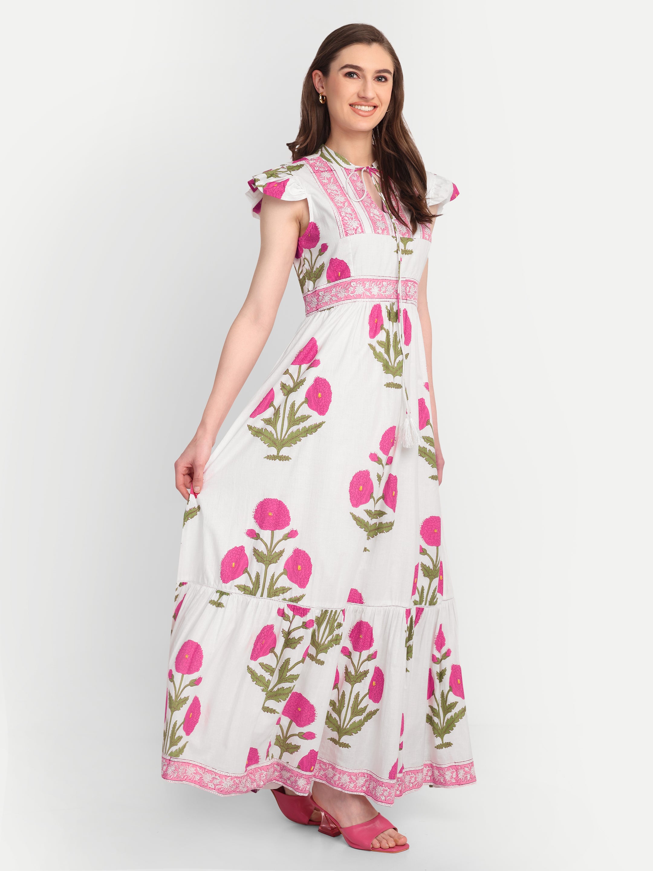 Rosalie Meadow Maxi Dress