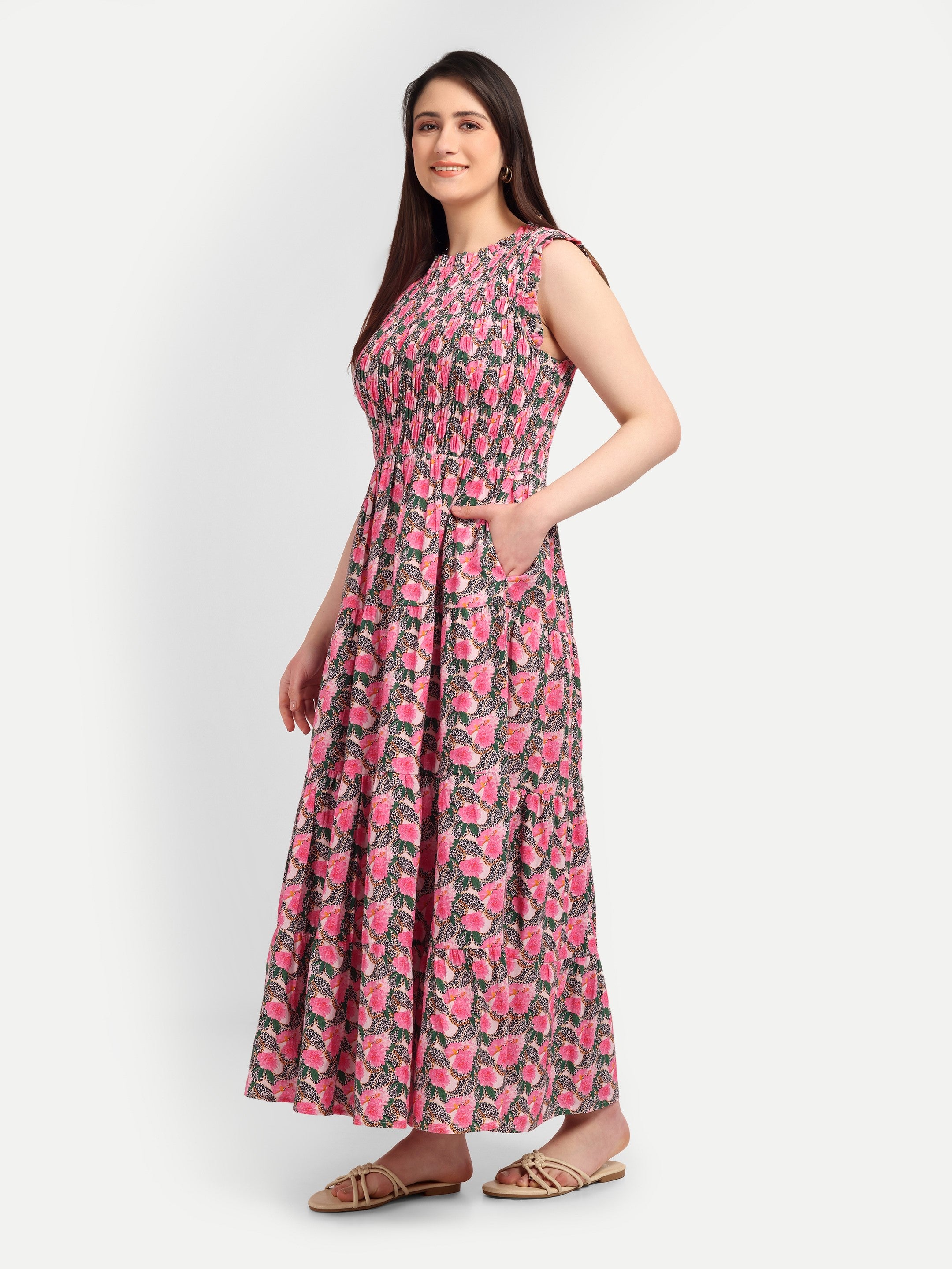 Roses and leo Dress