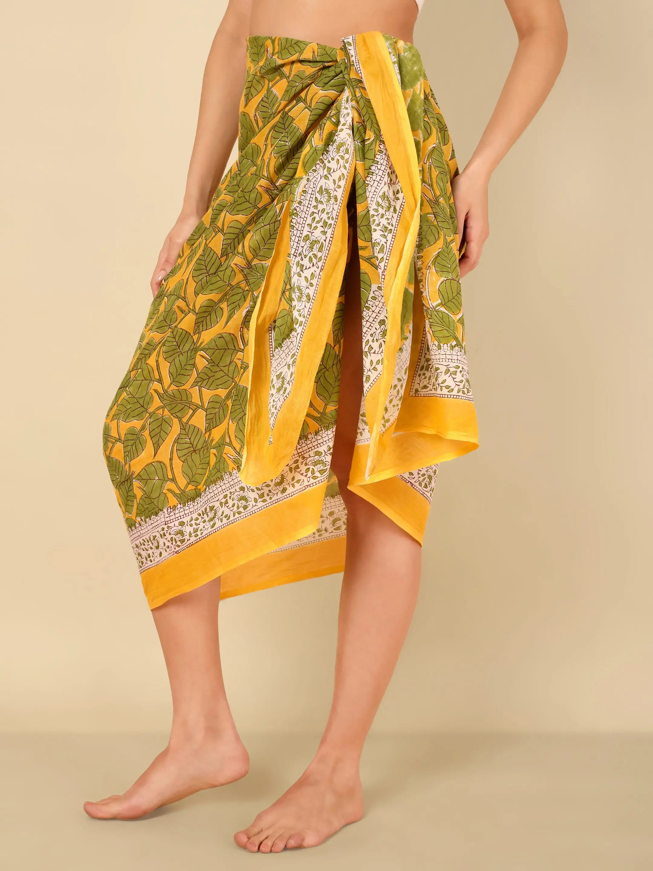 Citrus Leaf Sarong