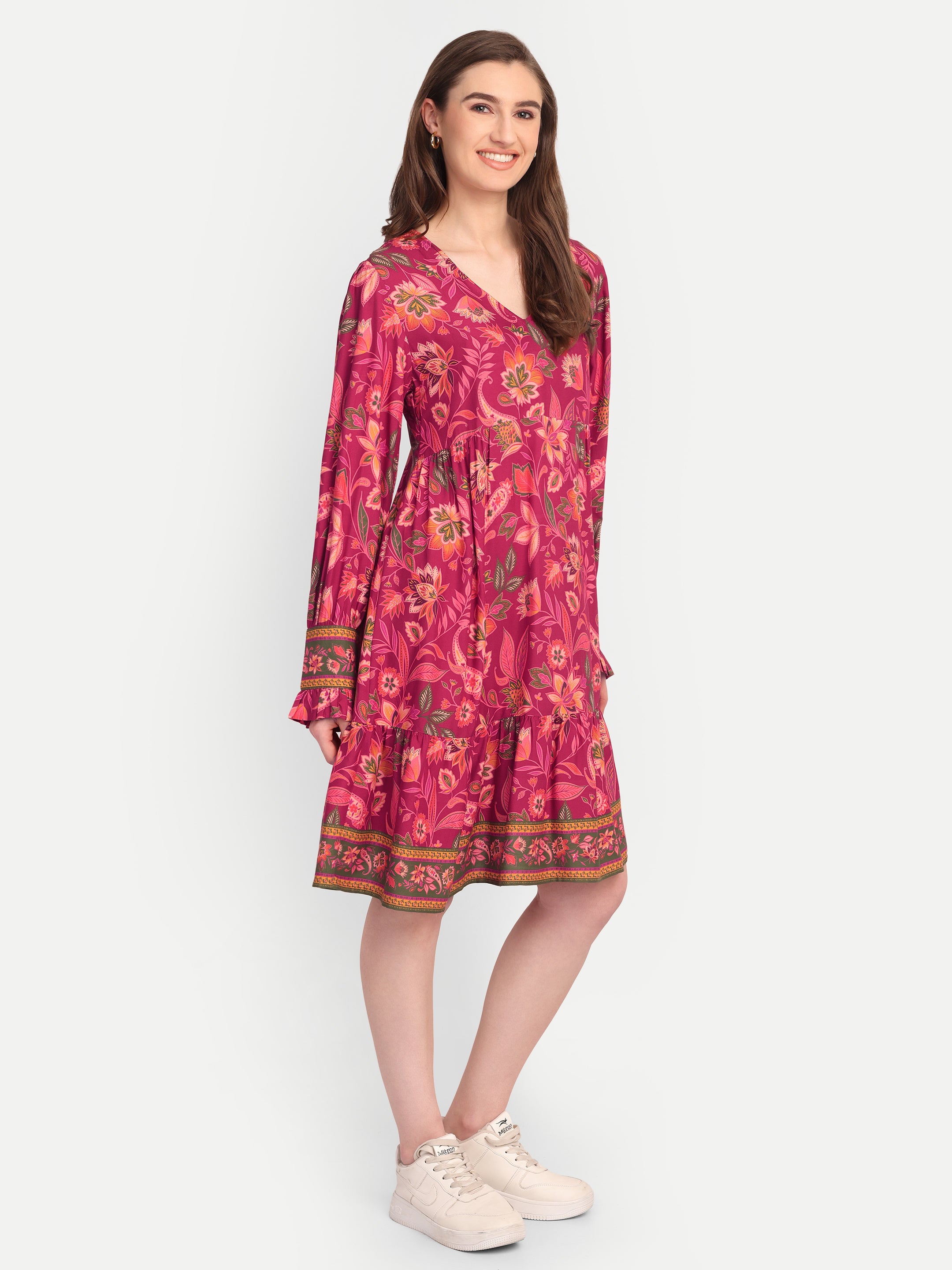 Scarlet Jardin short dress