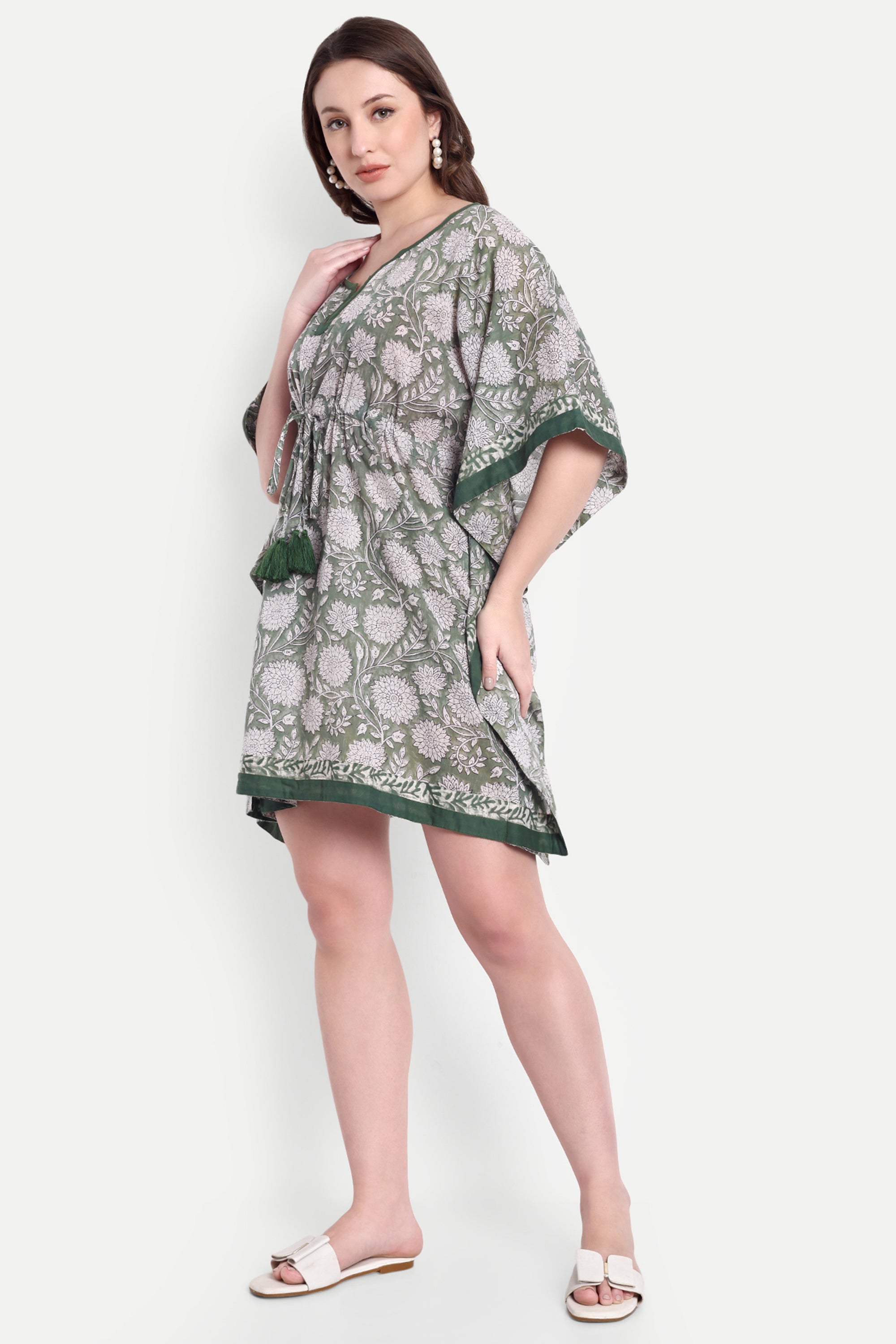 Block Print Kaftan
