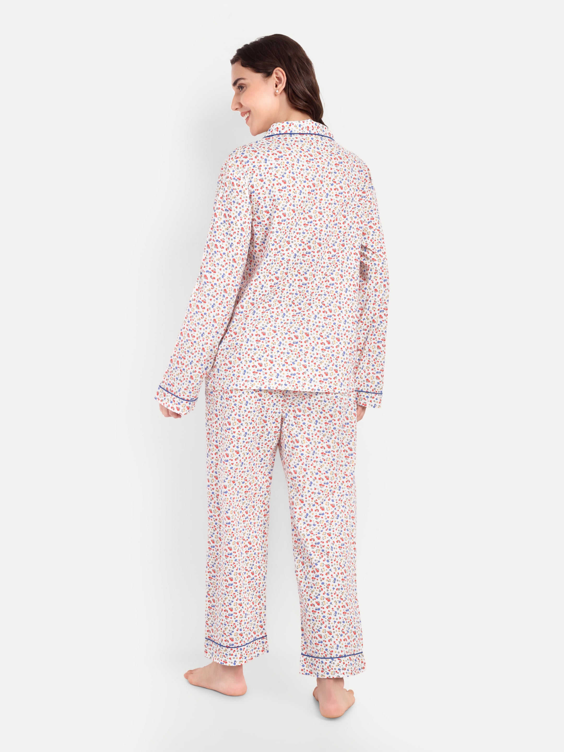 Meadow Bloom Cotton PJ Set