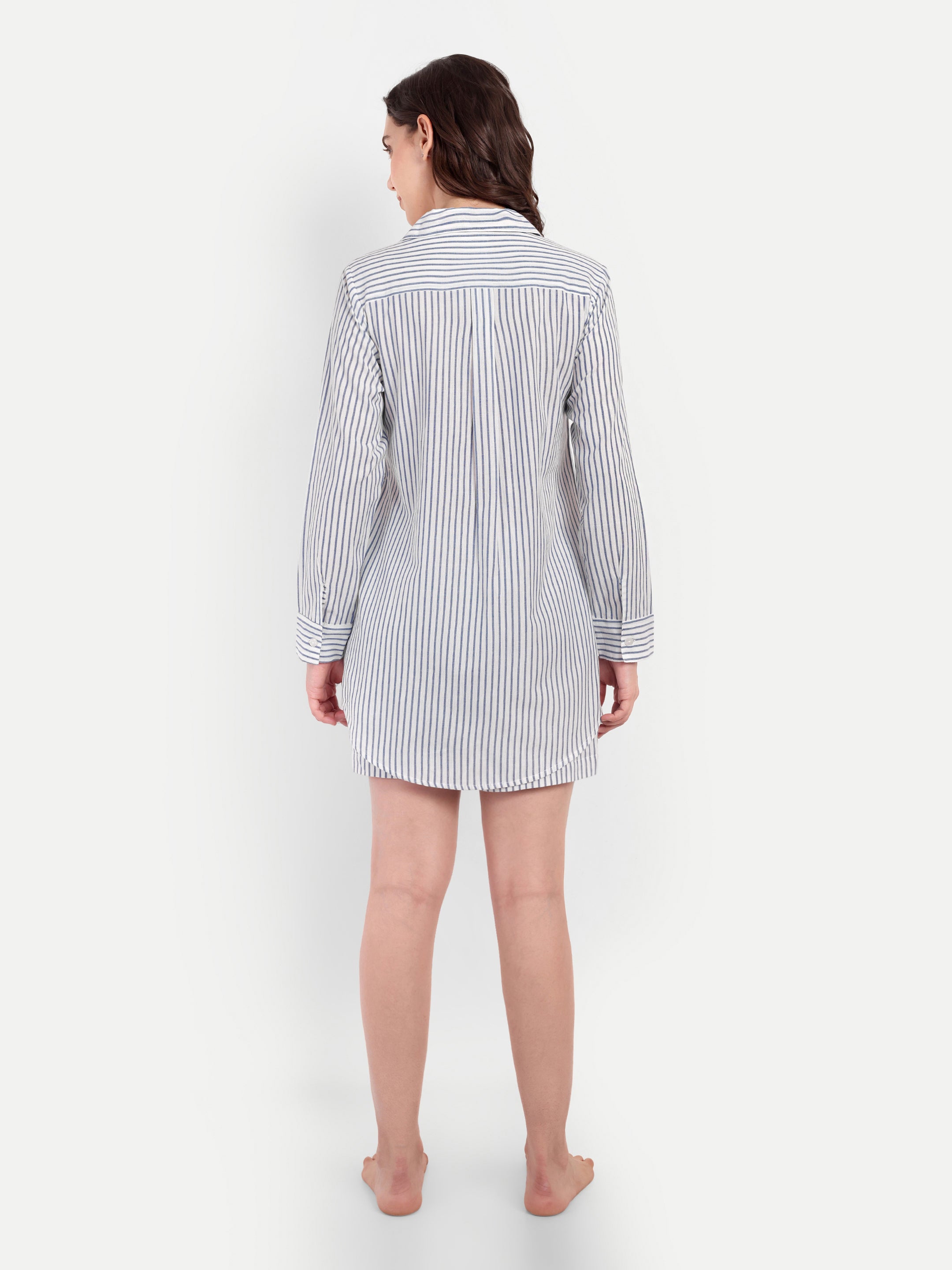 Classic Stripe Cotton Lounge Set