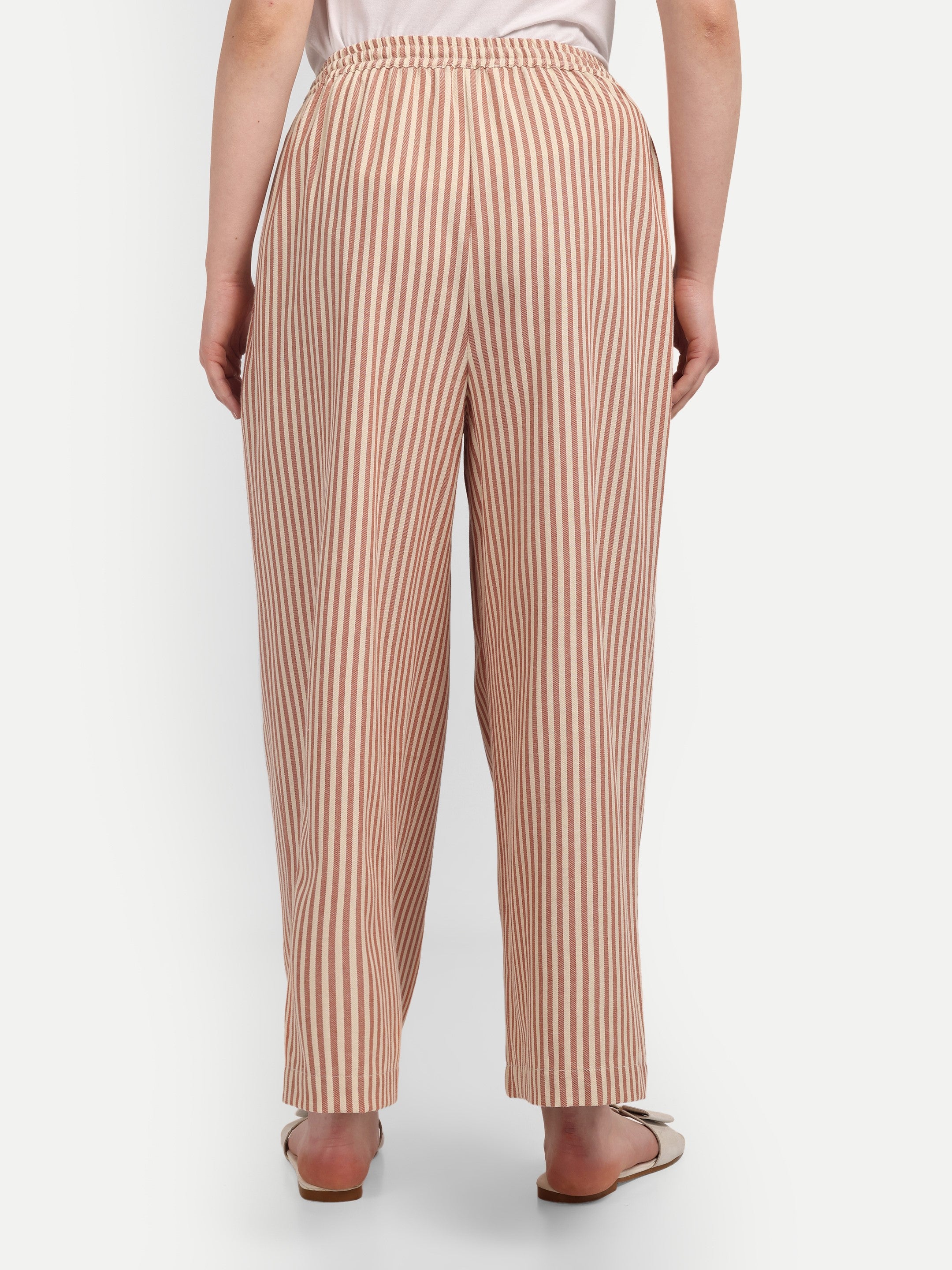 Desert Sand Stripe Palazzo
