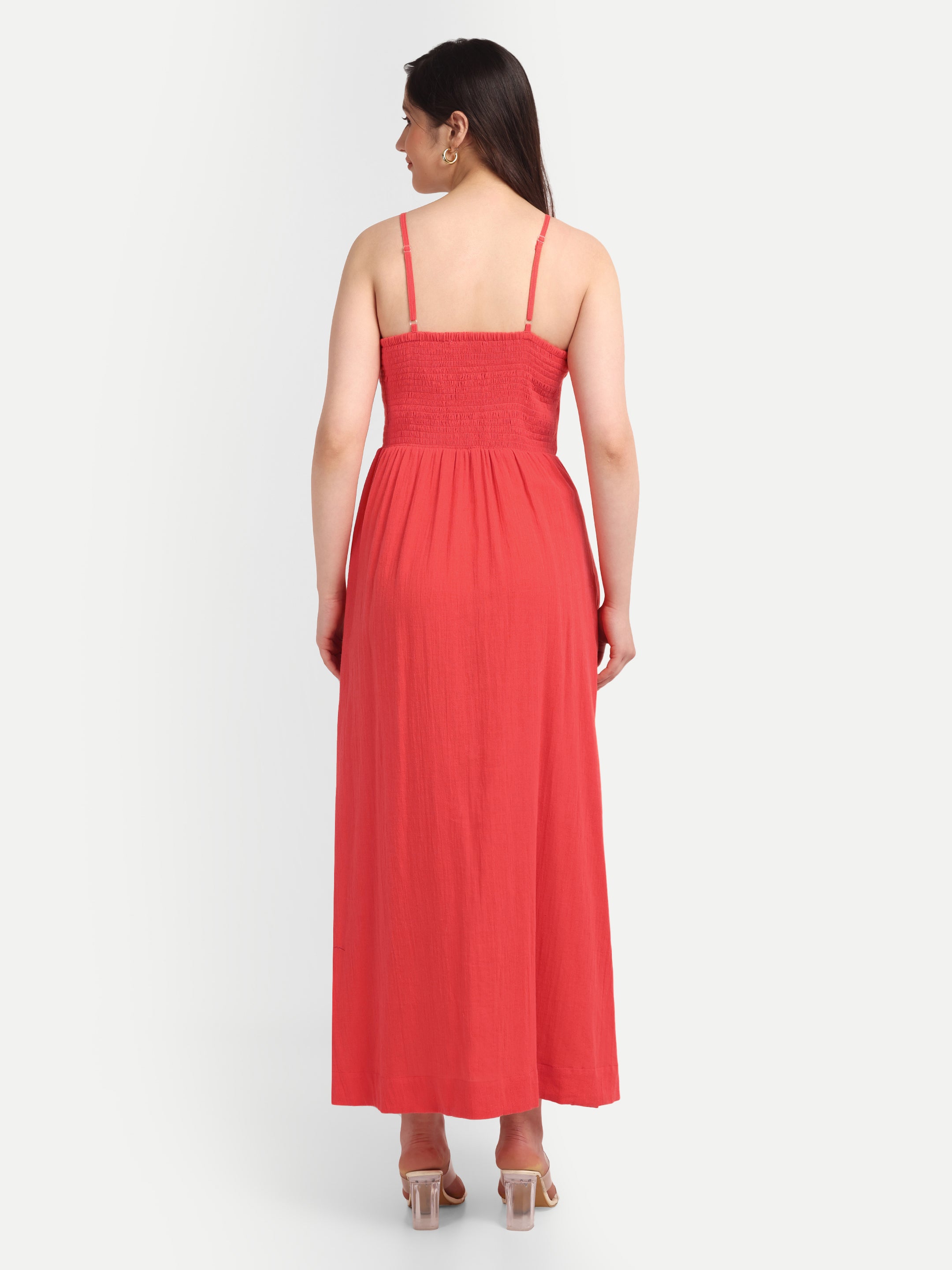 Rust Ember Maxi Dress