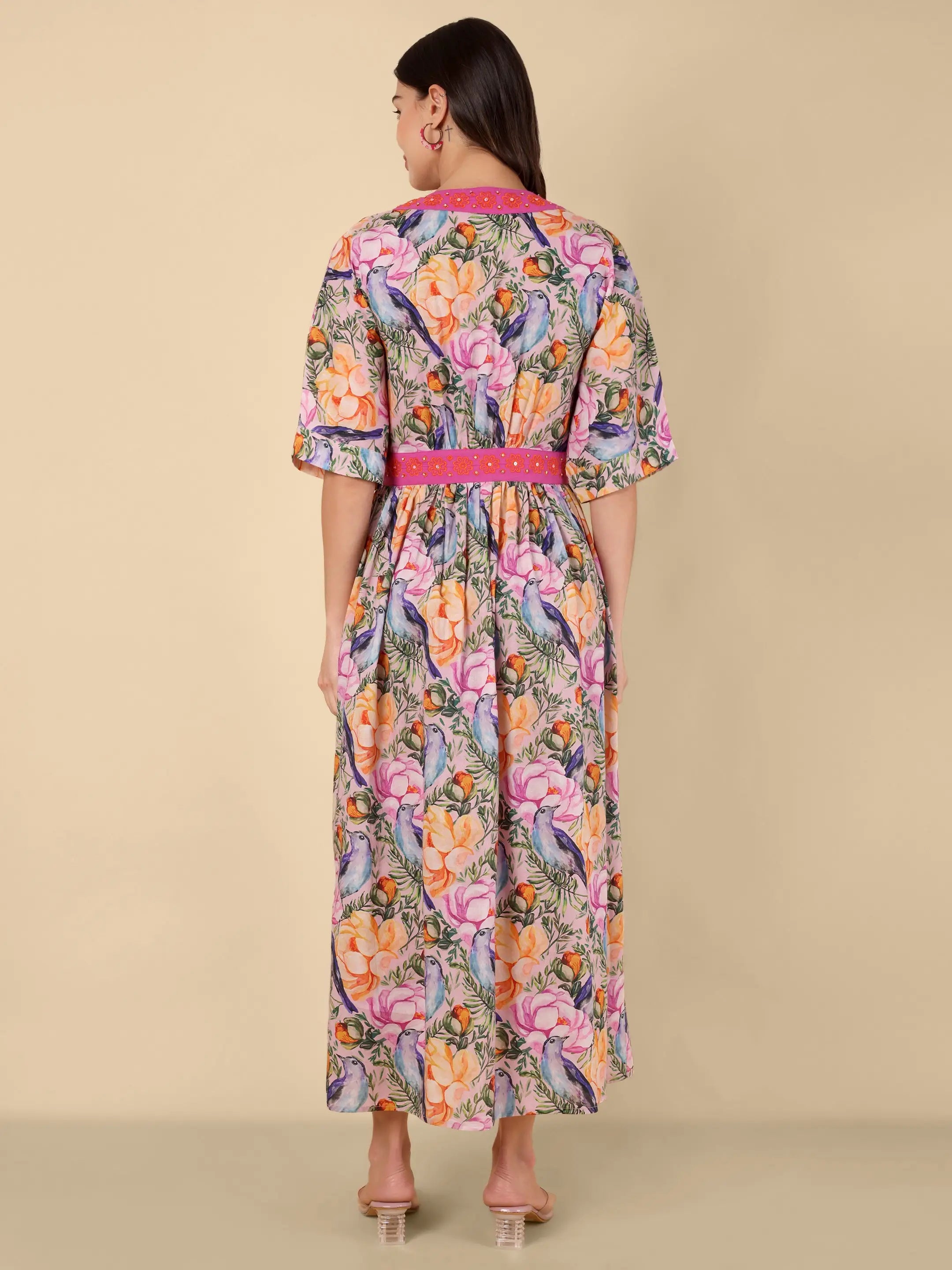Paradise Bloom Kaftan