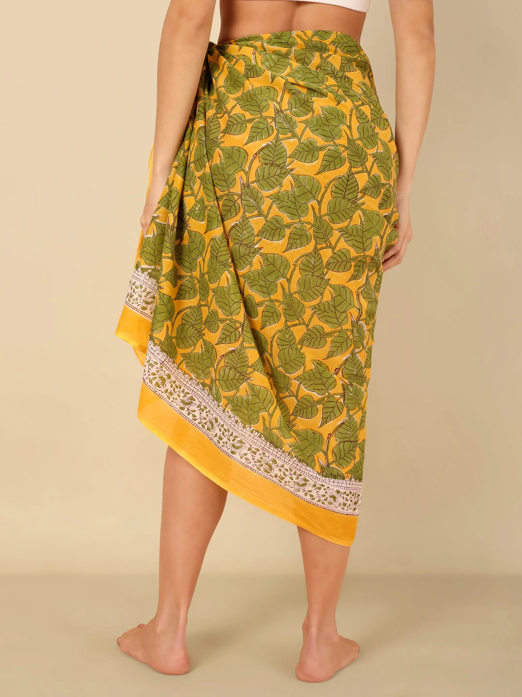 Citrus Leaf Sarong