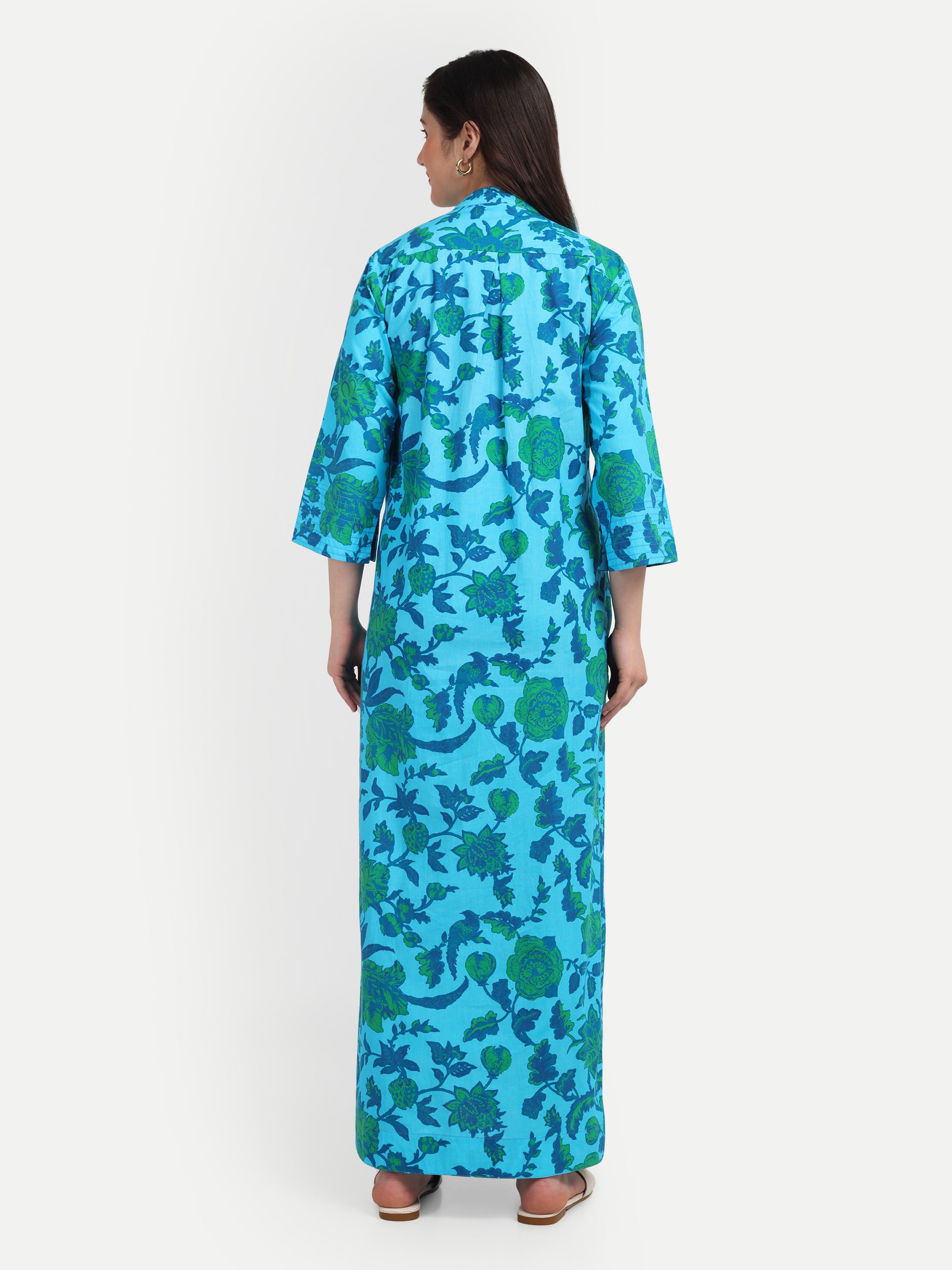 Azure Garden Printed
Dress
