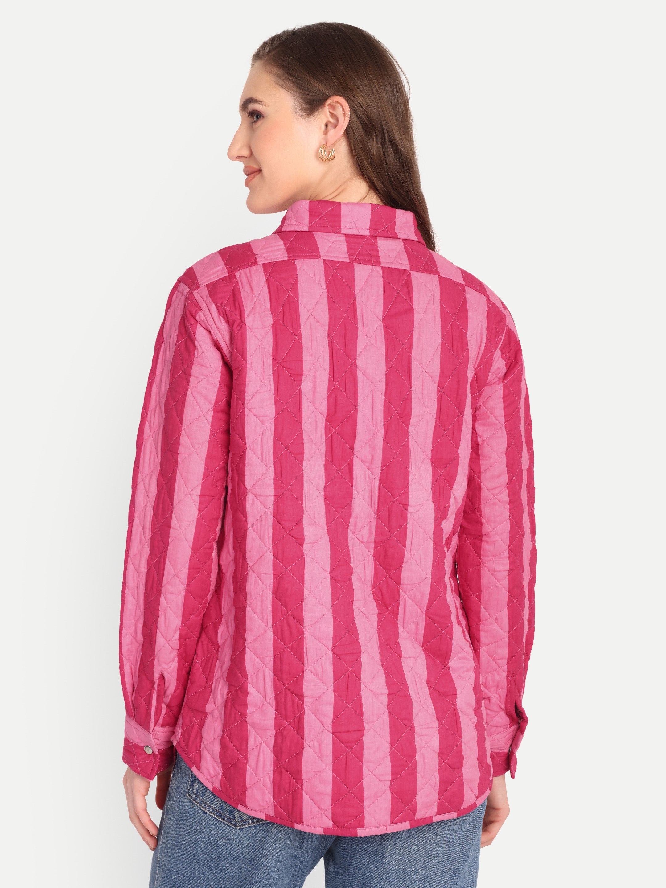 Marais Quilted Stripe Jacket