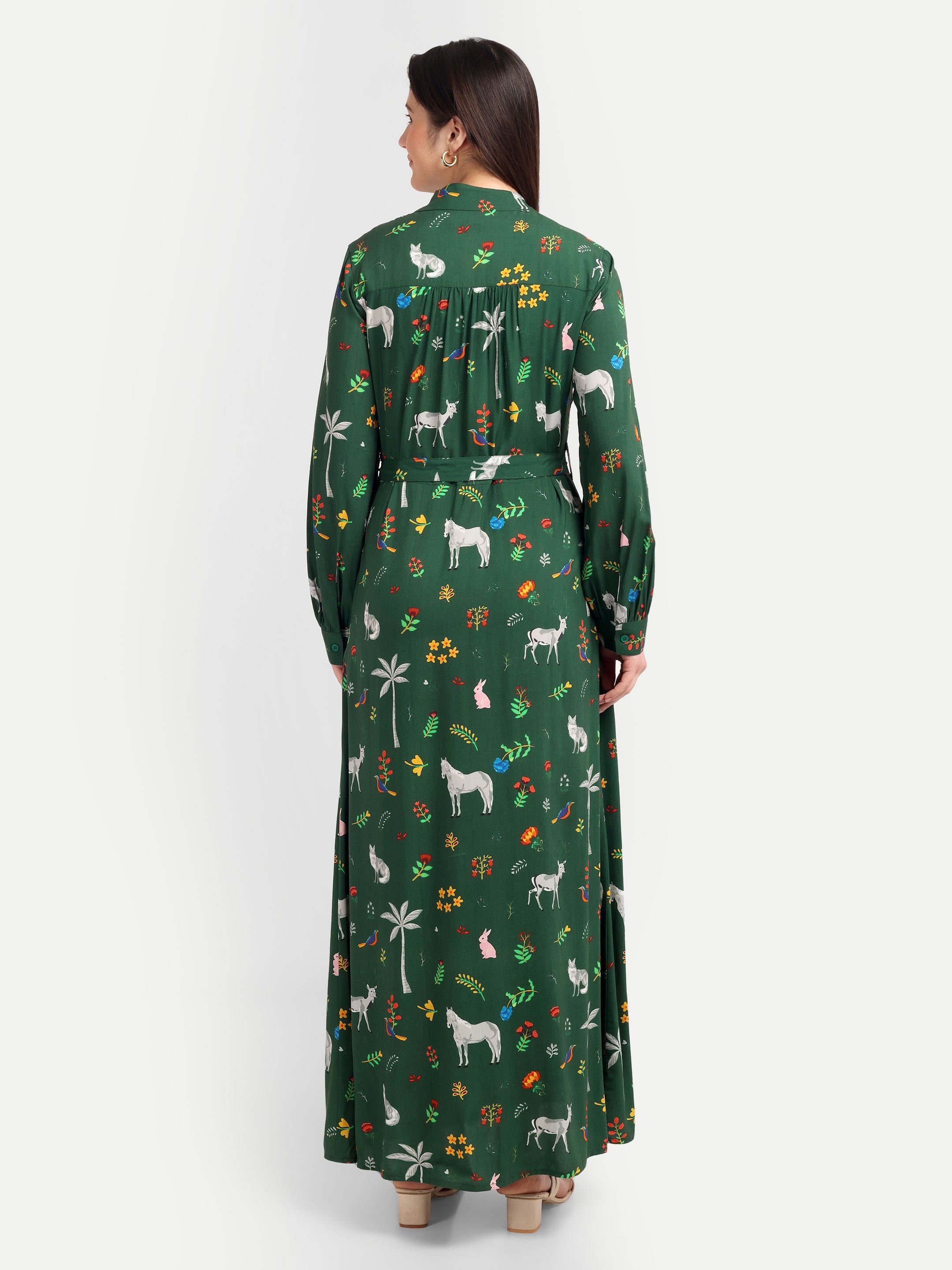 Forest Fable Maxi Dress