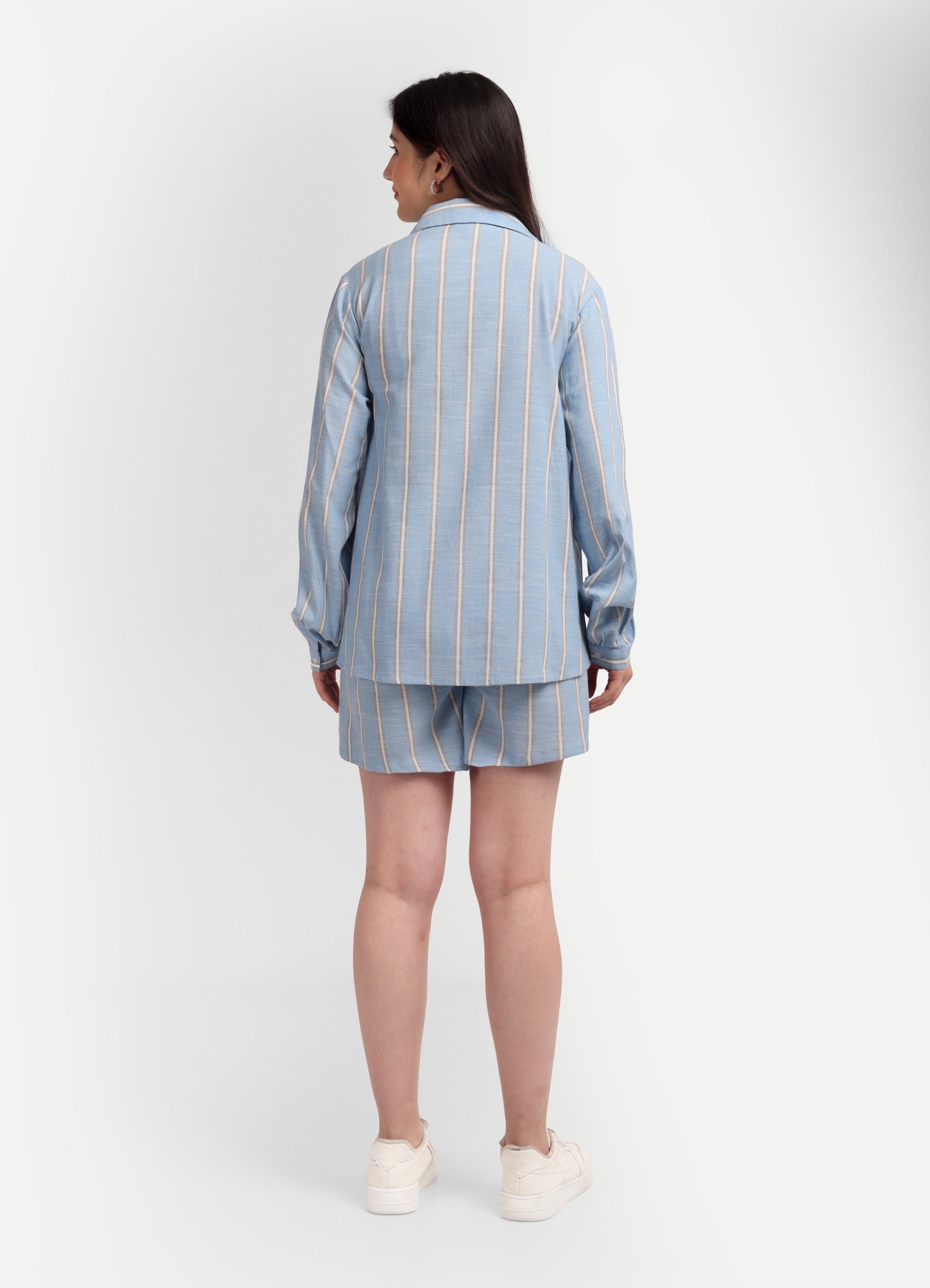 Skyline Stripe Button-
Down Shirt