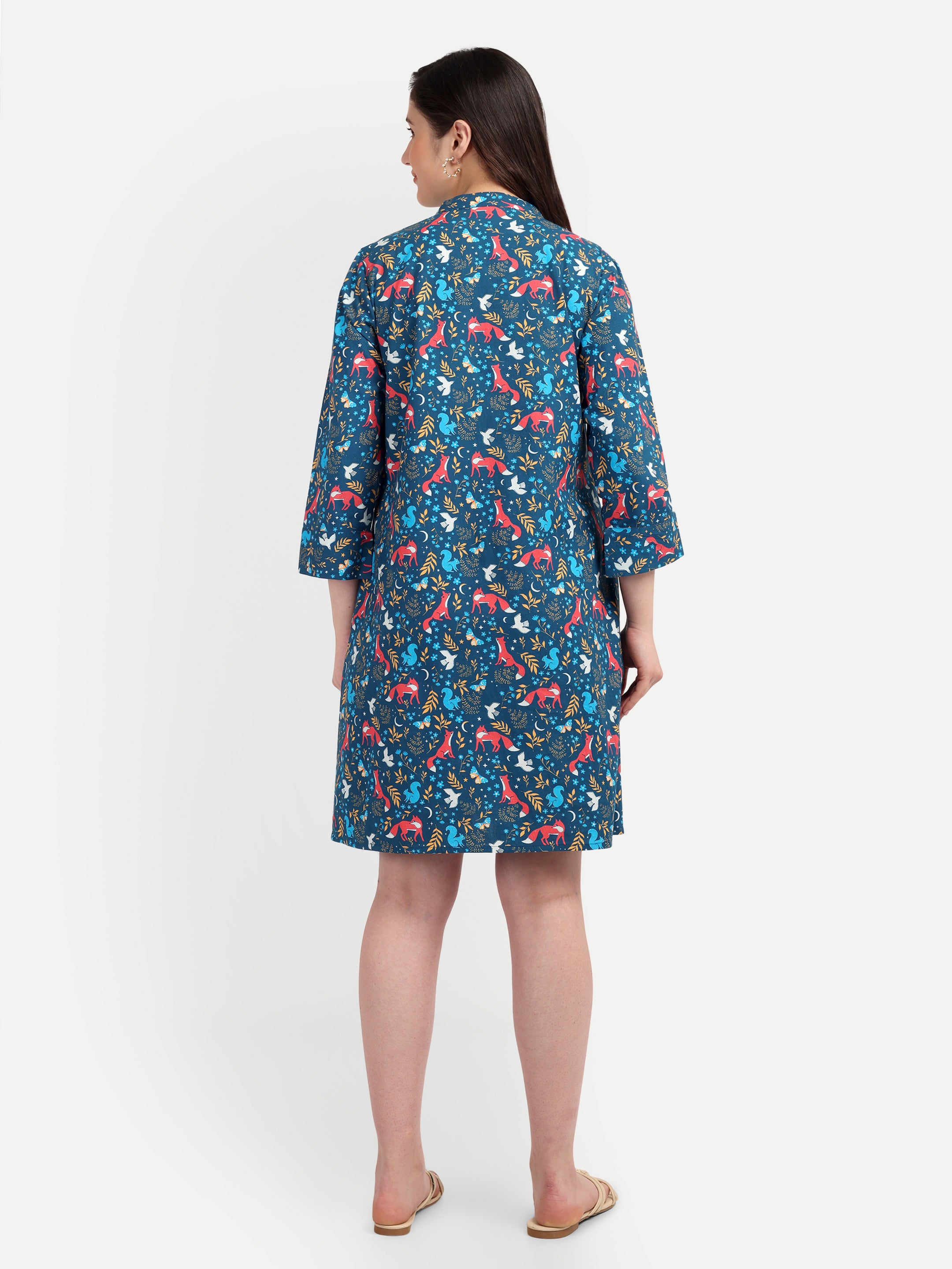 Midnight Forest Printed
Dress