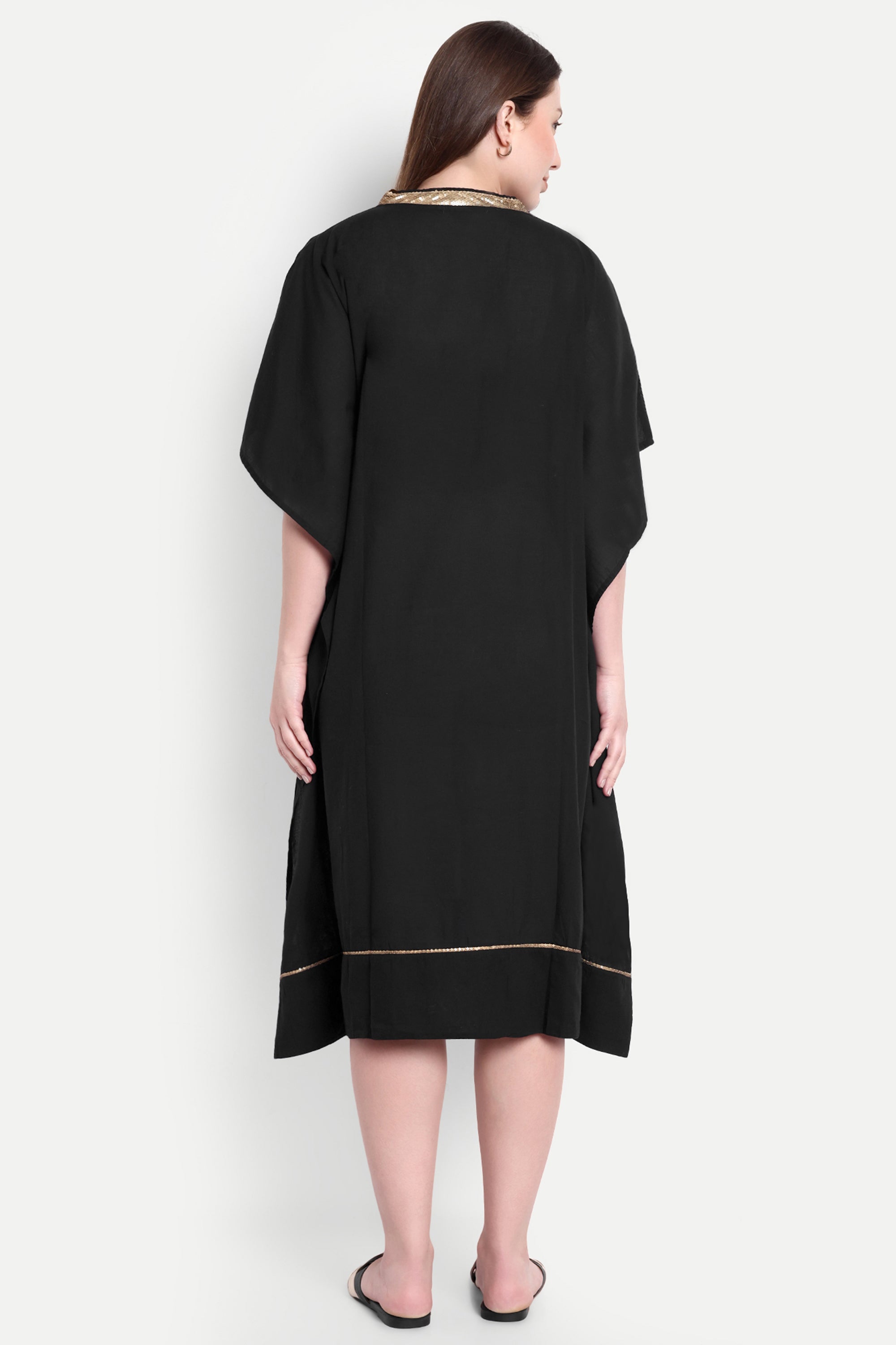 Black Gold Kaftan