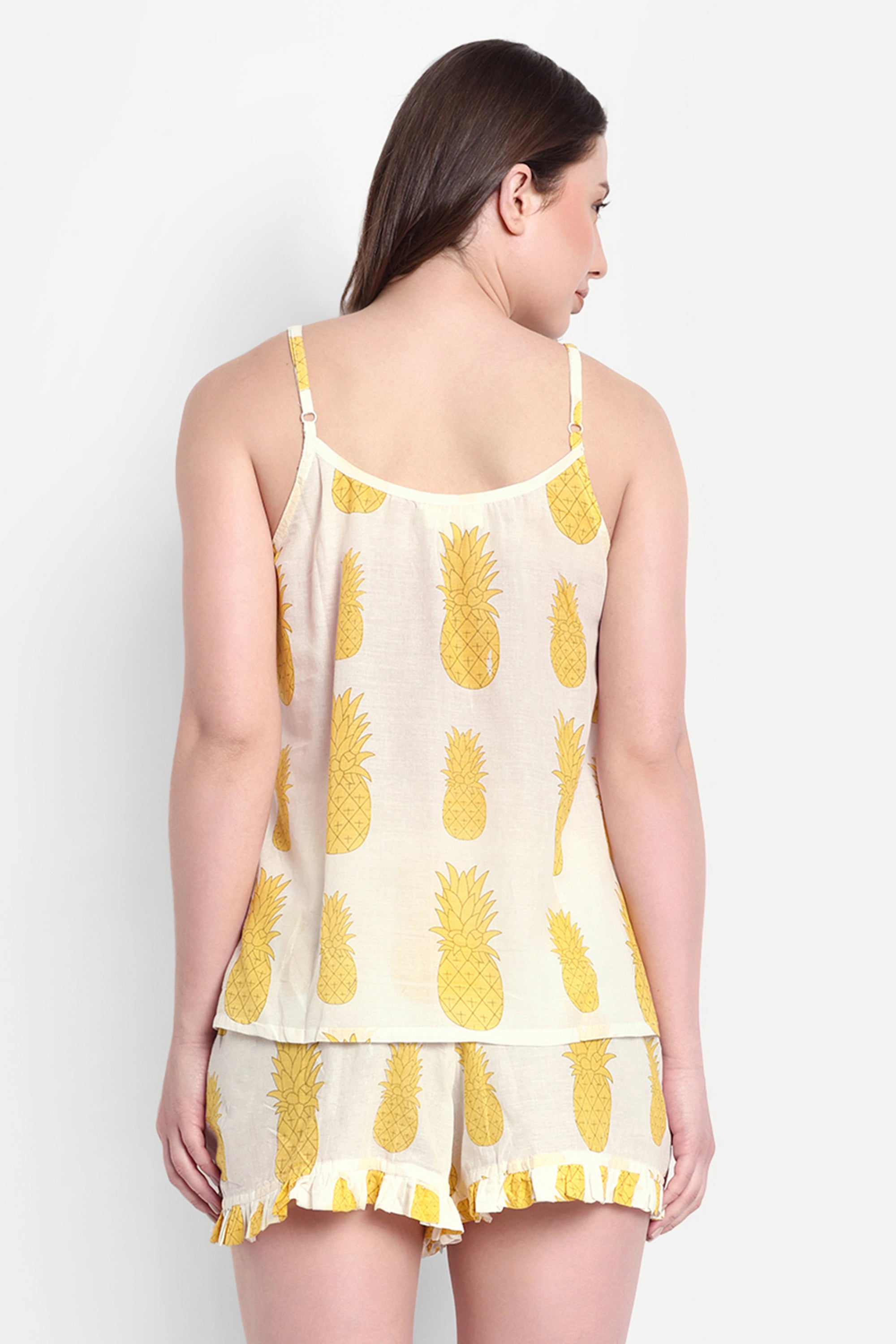 Pineapple Short Set
