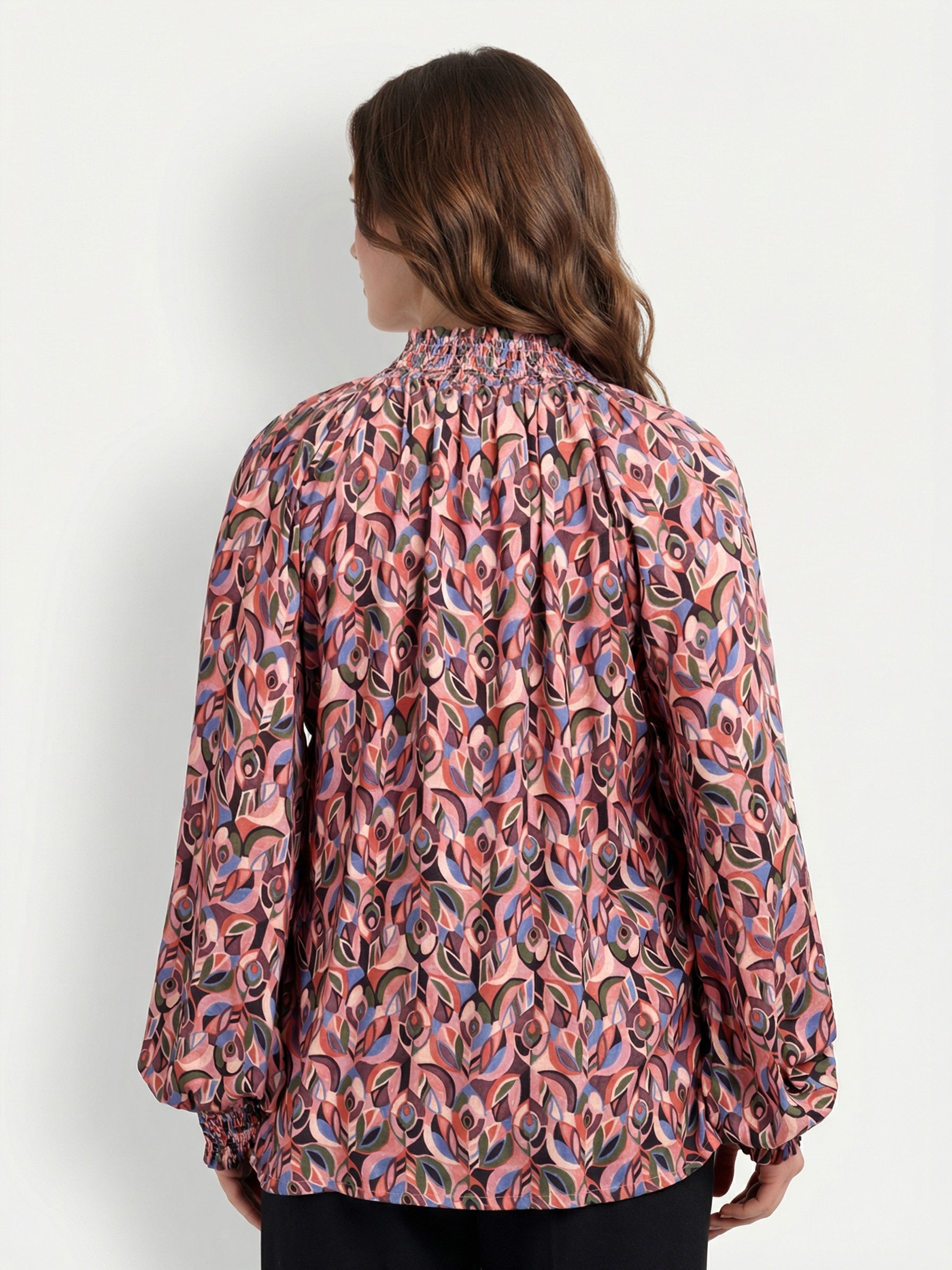 Autumn Mosaic Blouse