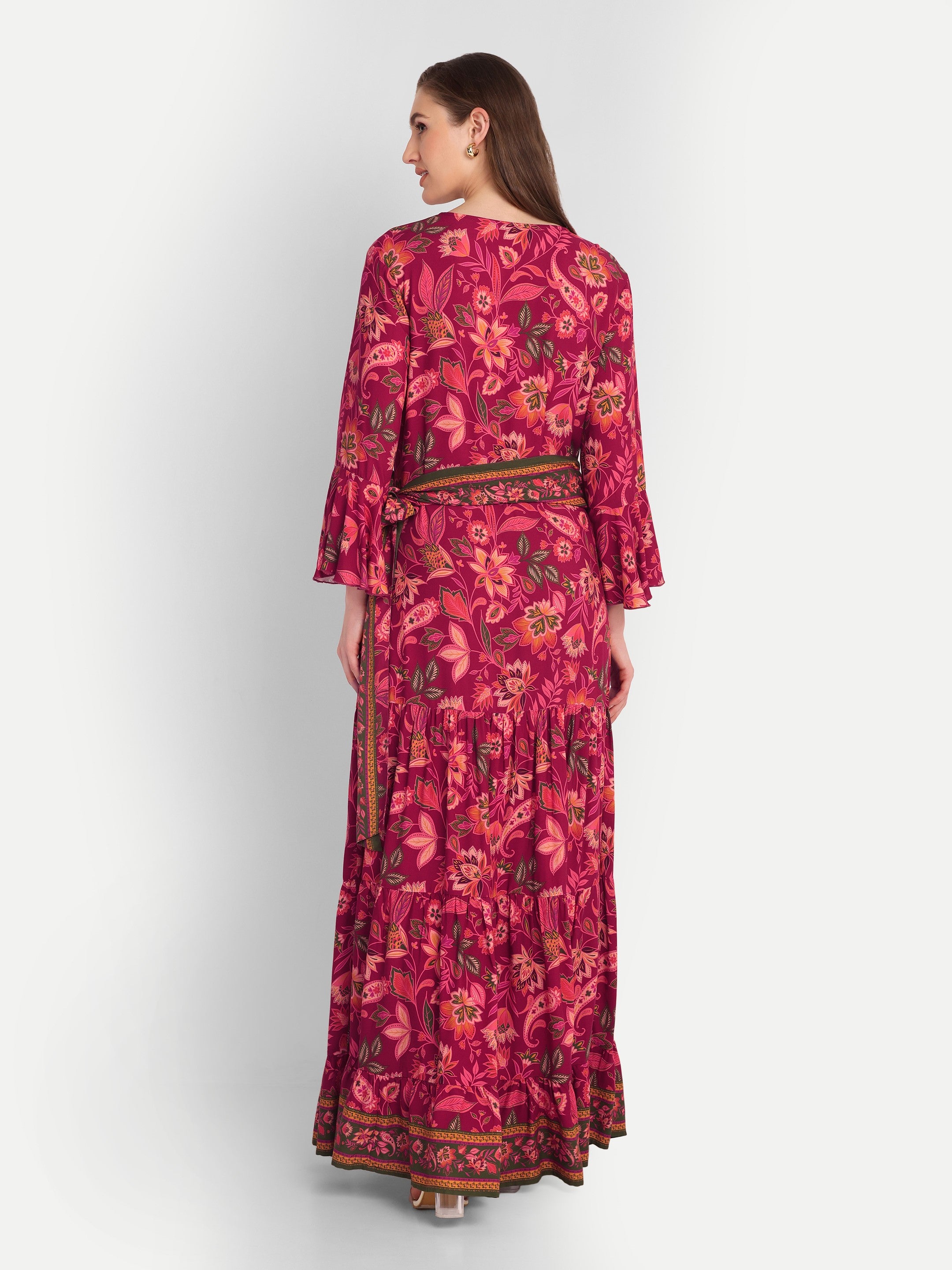 Scarlet Jardin Wrap Dress
