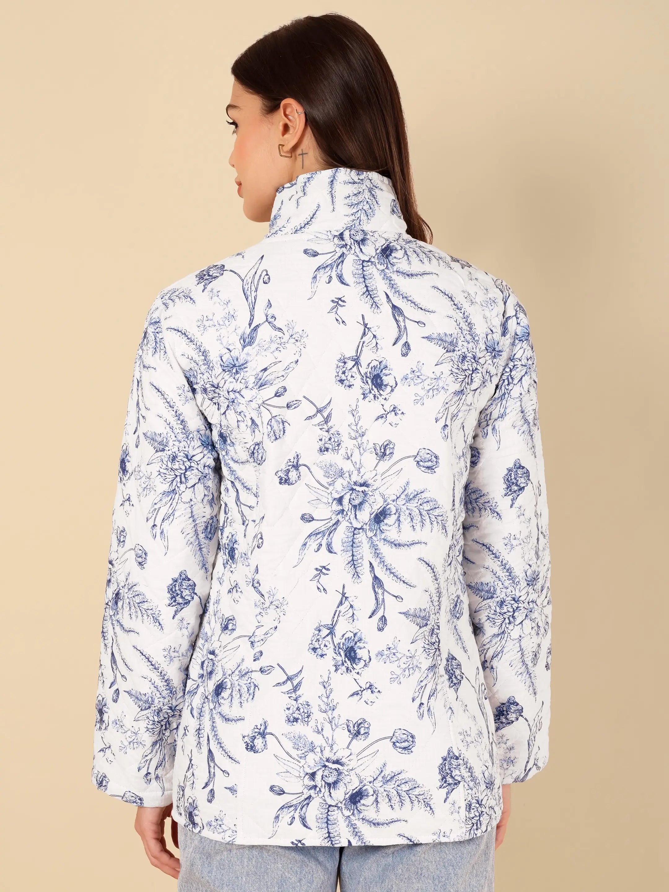 Toile de Jouy Cotton Jacket