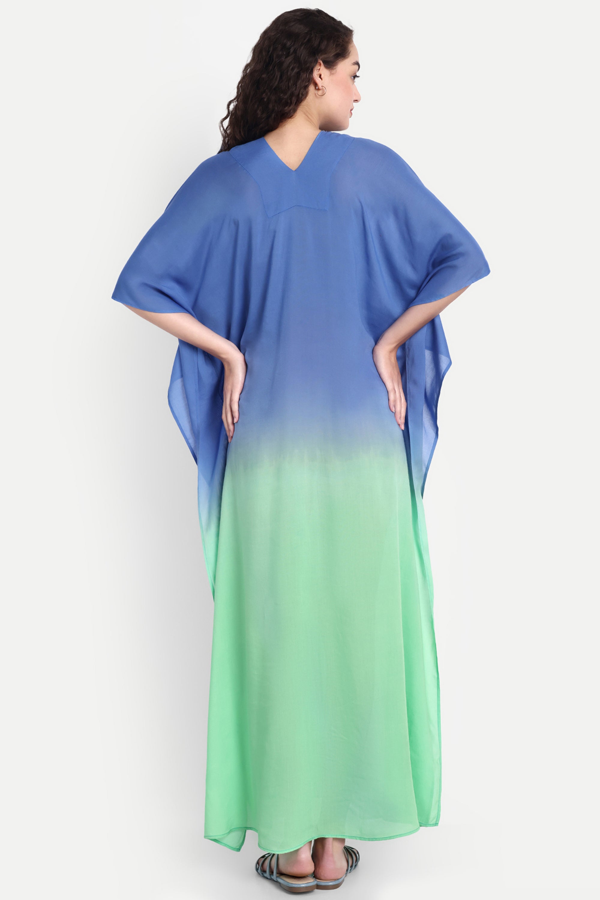 Ombre Coastline kaftan