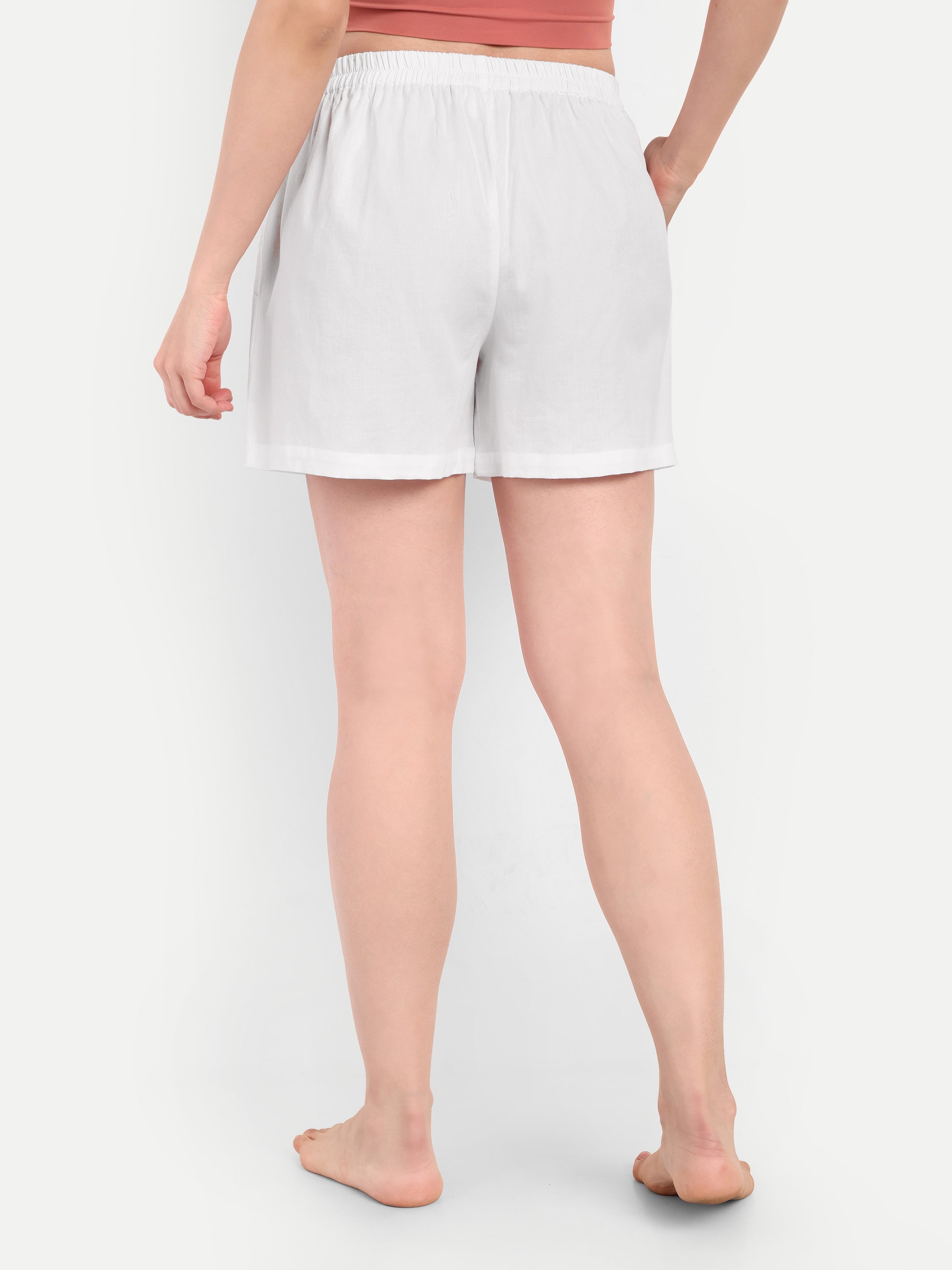 Ivory Lace Trim Lounge Co-ord Set