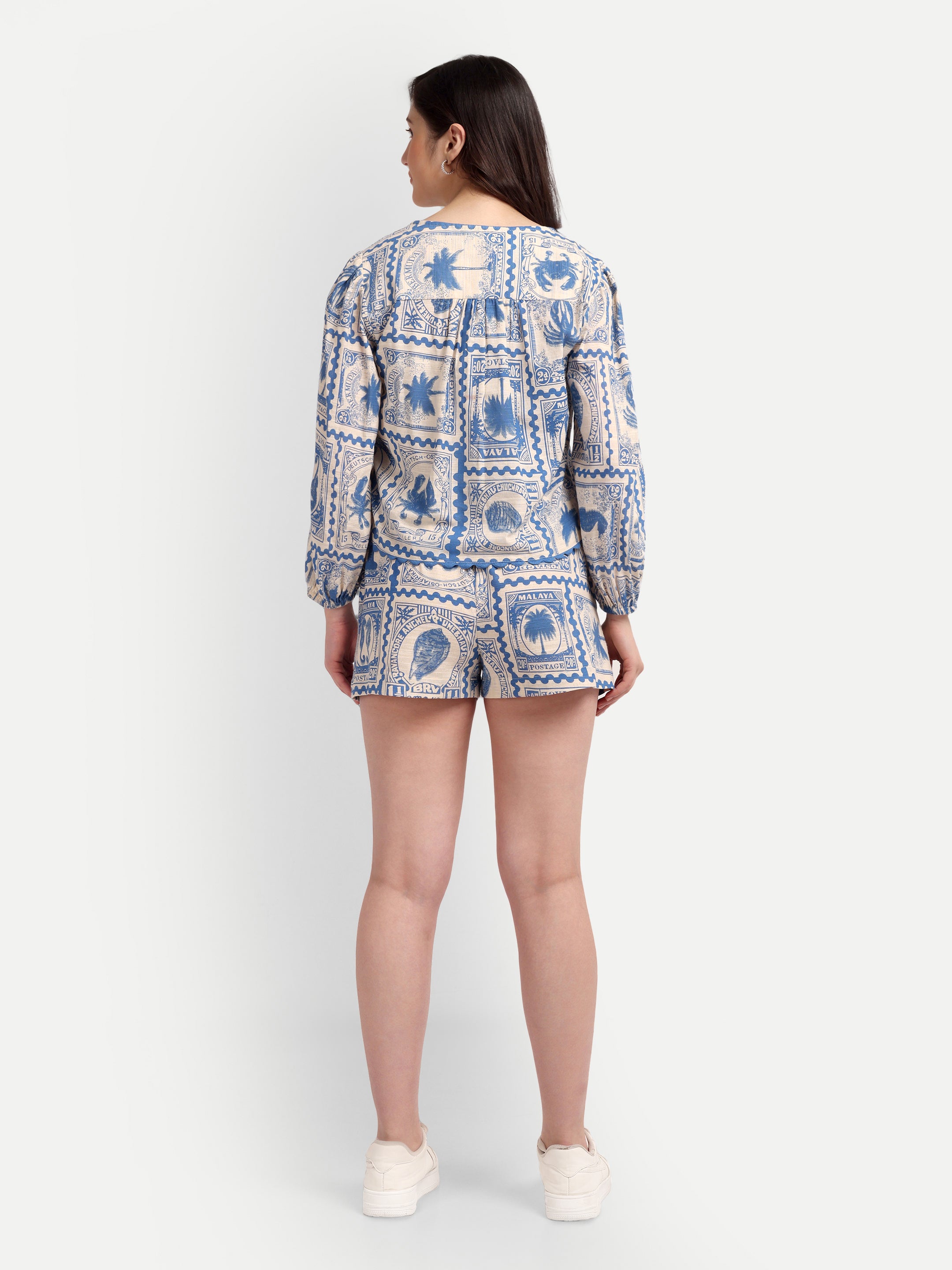 Coastal Postcard Co-Ord Set