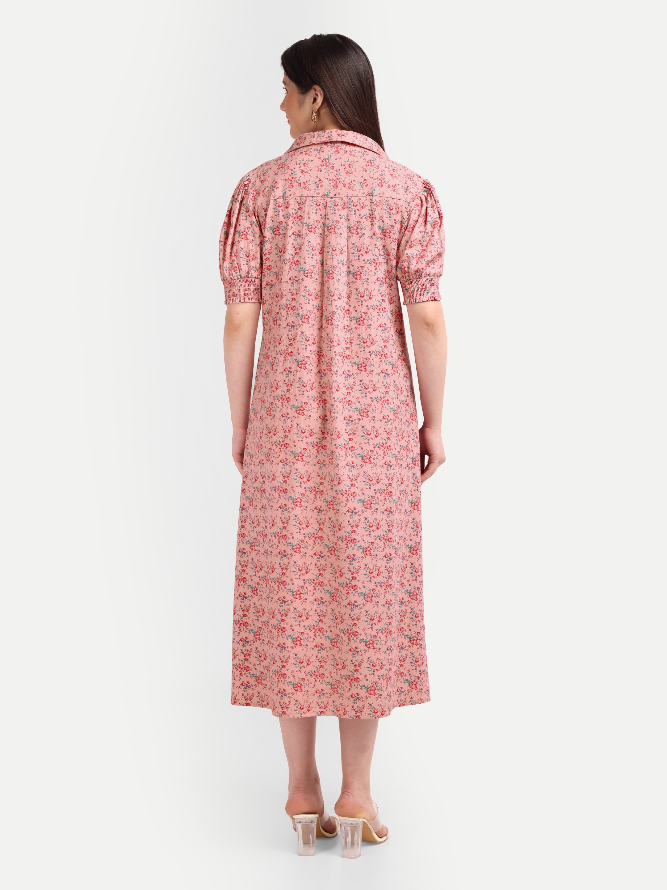 Élodie Floral Cotton Dress