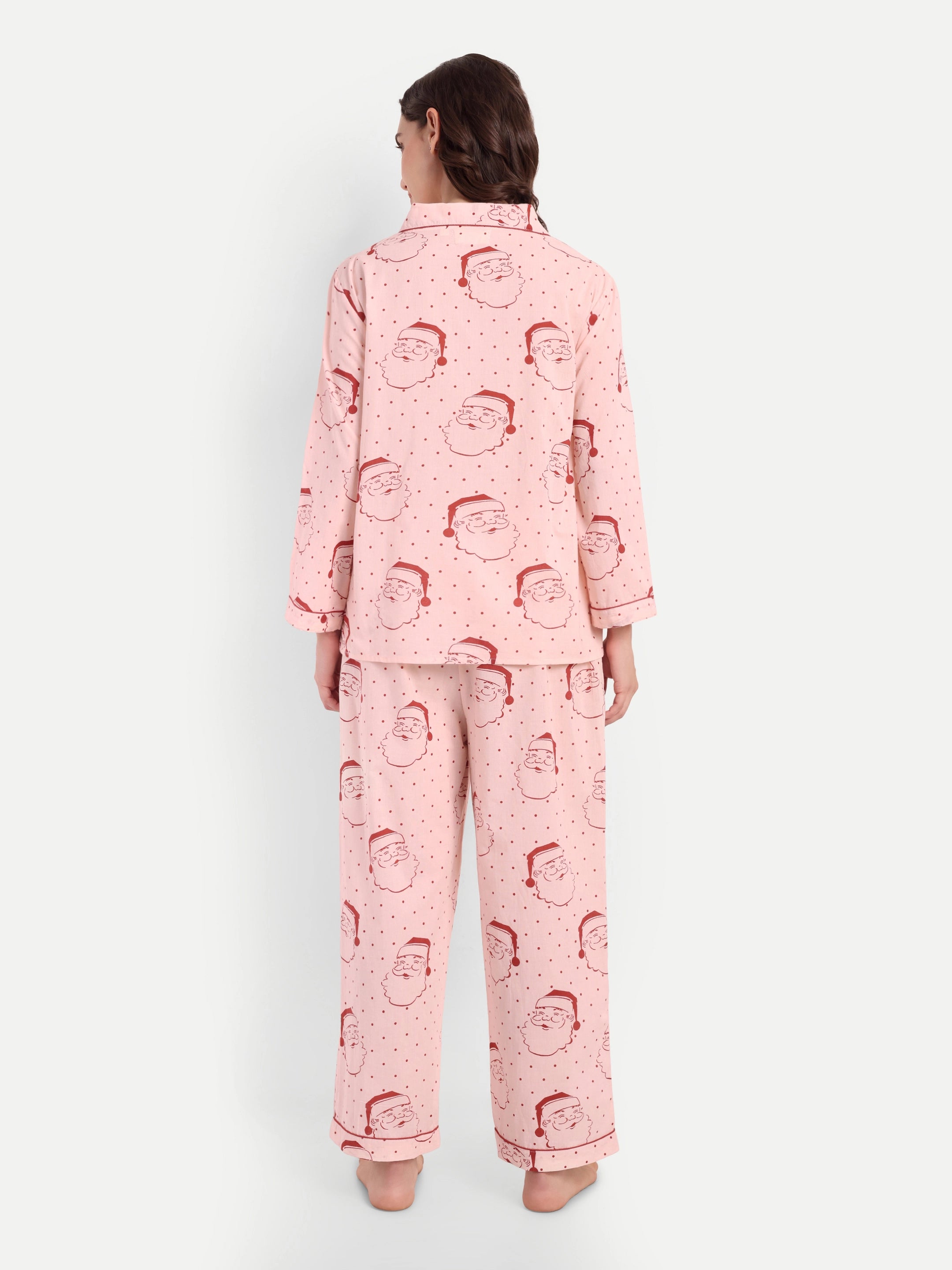 Santa Polka Dot PJ Set