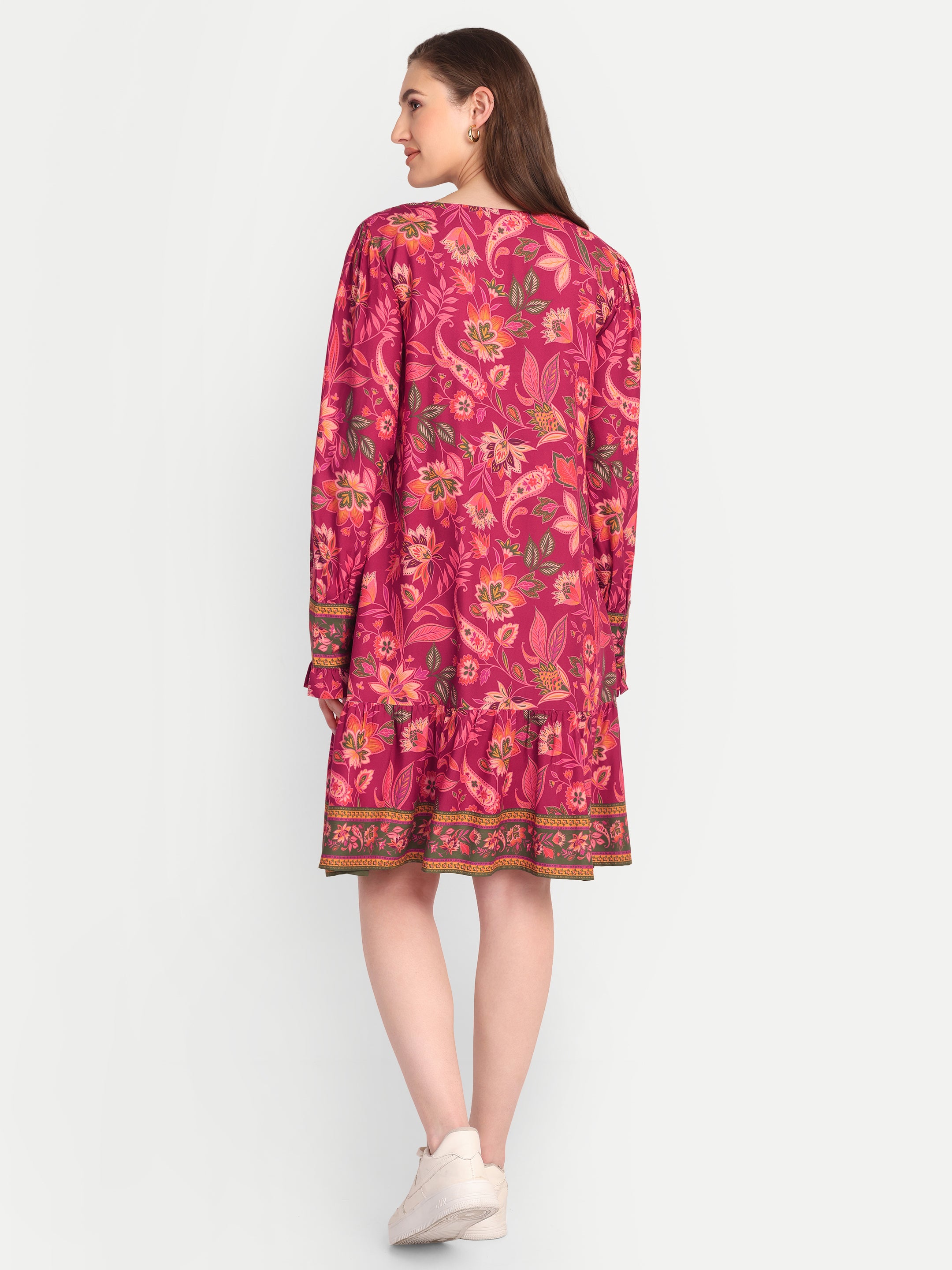 Scarlet Jardin short dress
