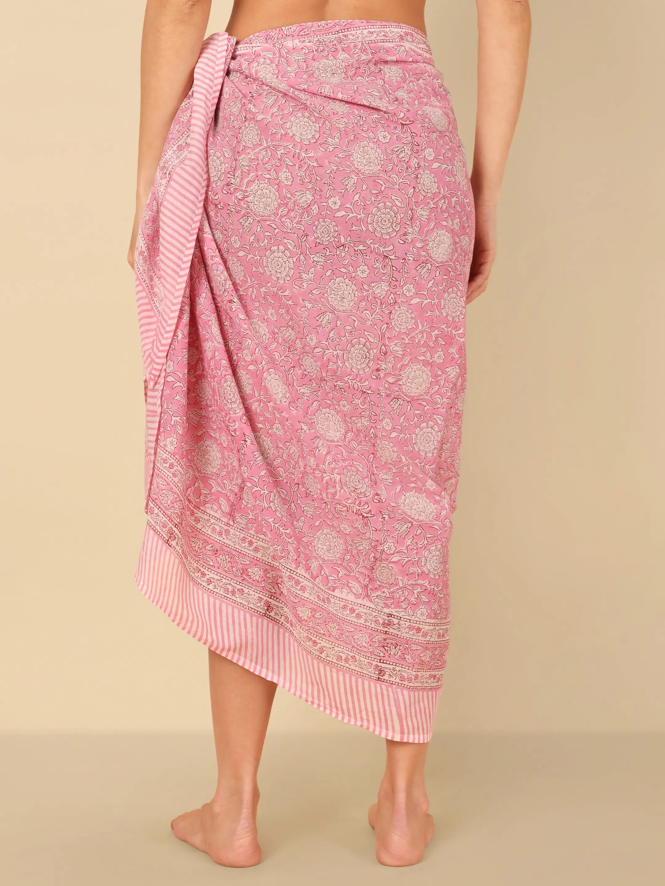 Pink Bloom Sarong