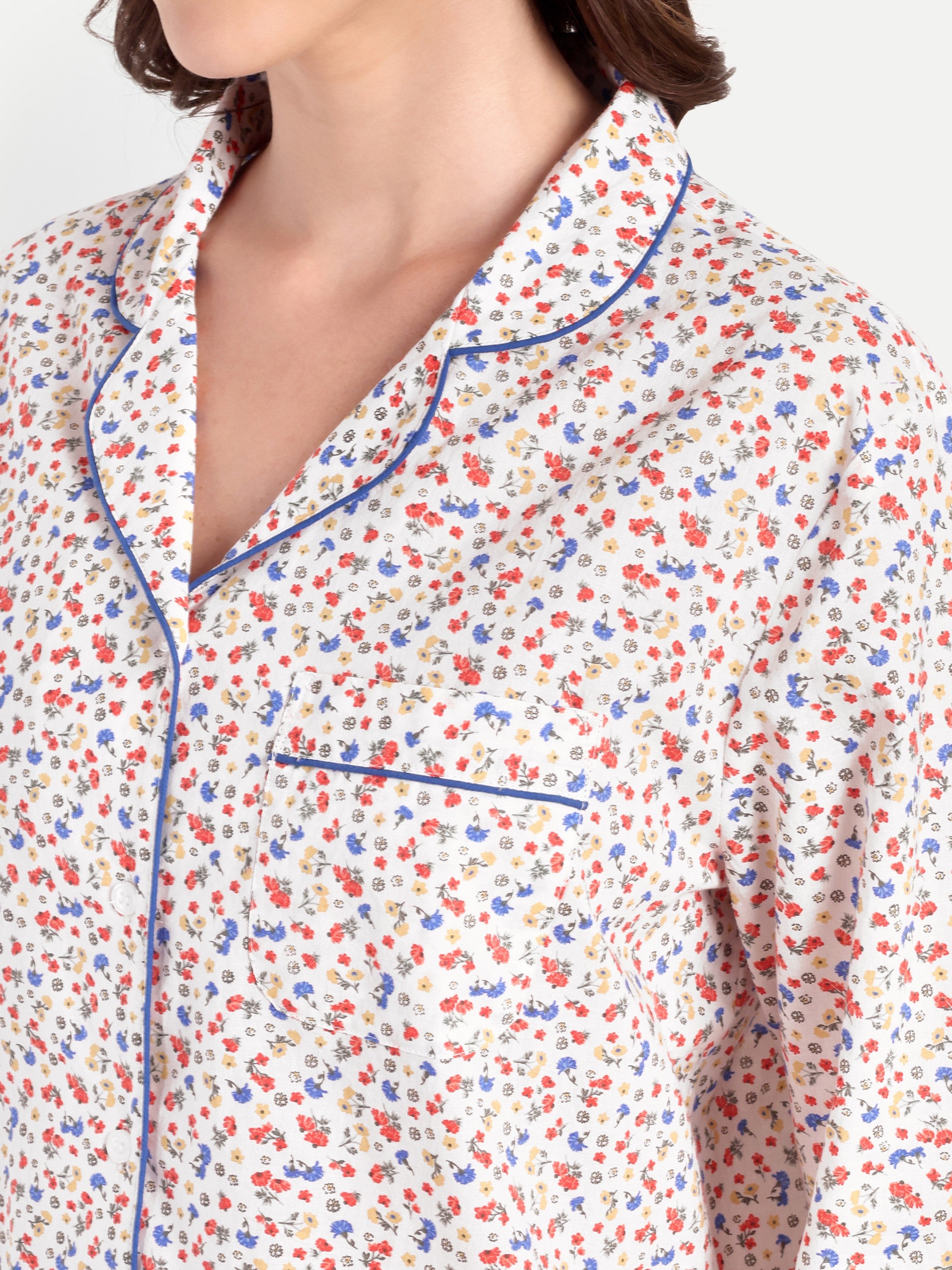 Meadow Bloom Cotton PJ Set