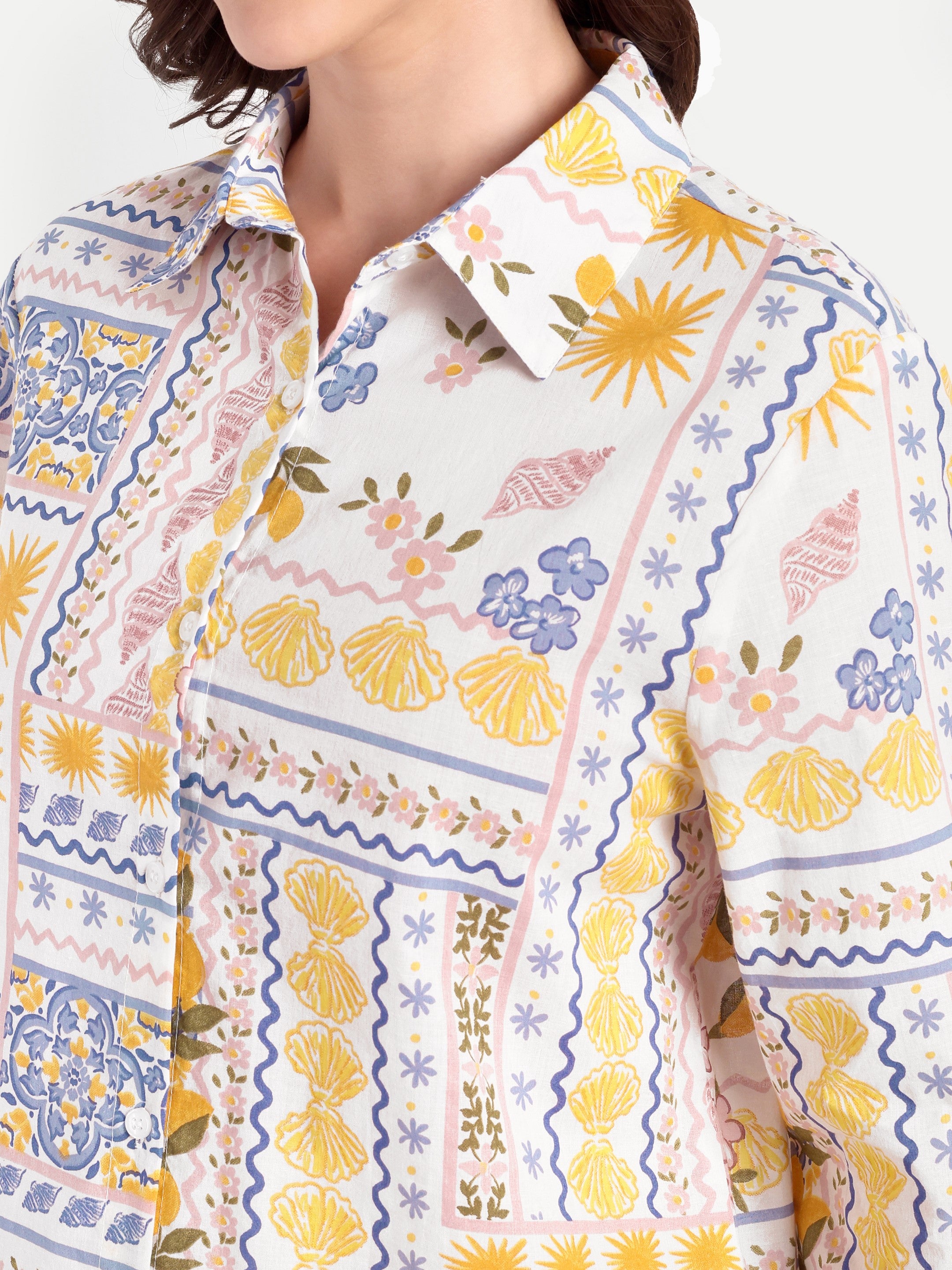 Solara Printed PJ Set