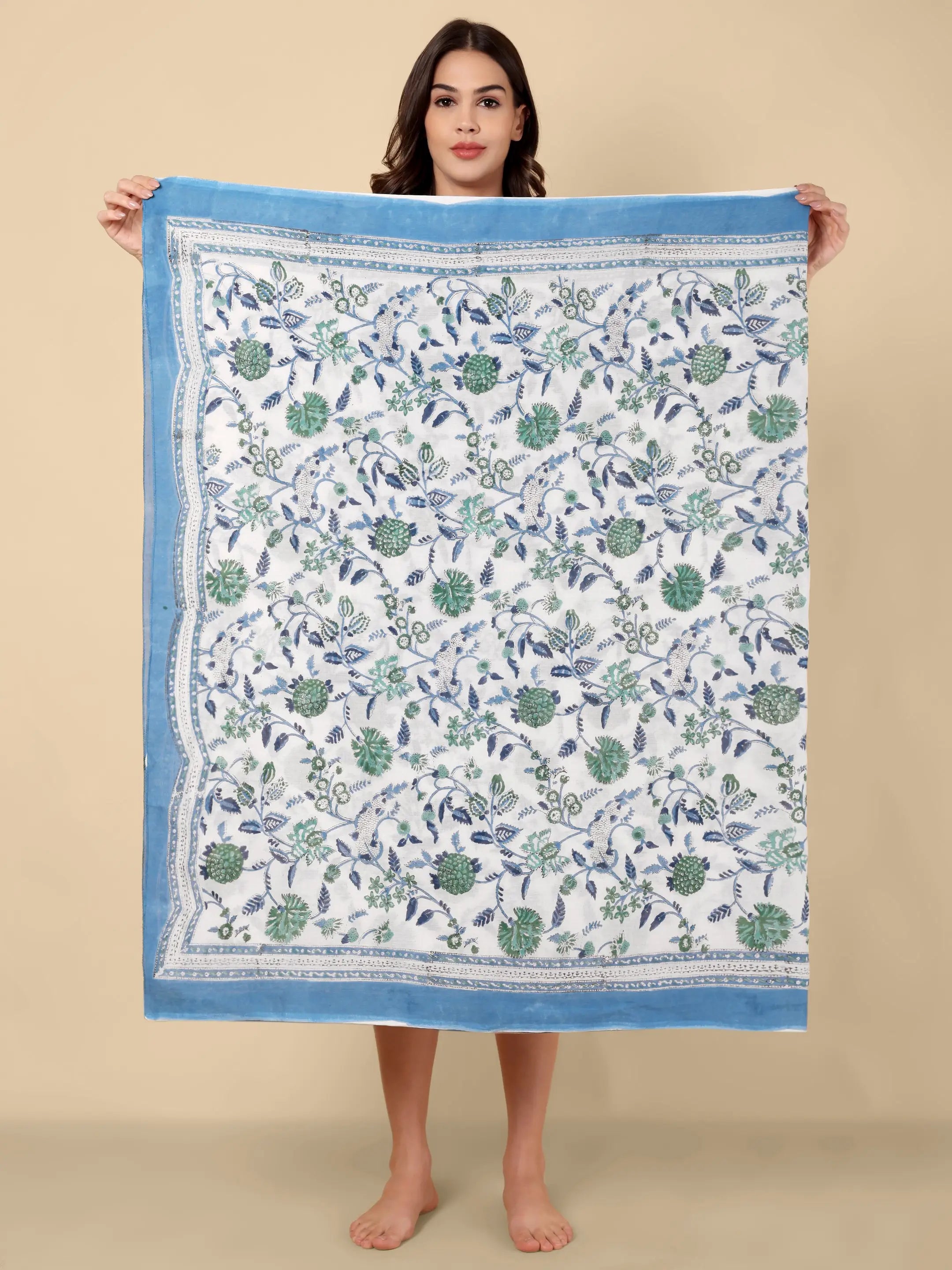 Azure Leaf Sarong