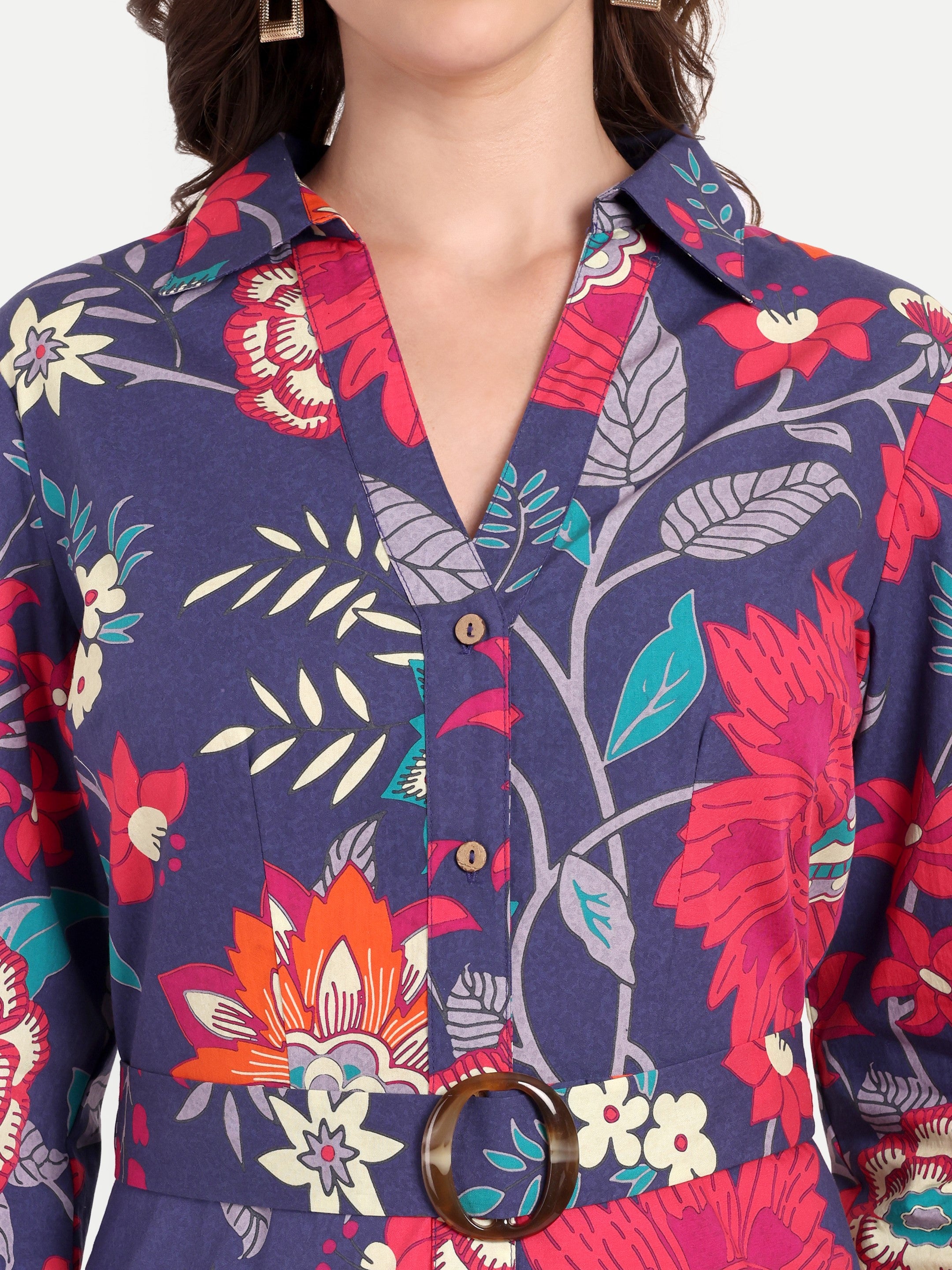 MIDNIGHT BLOOM DRESS