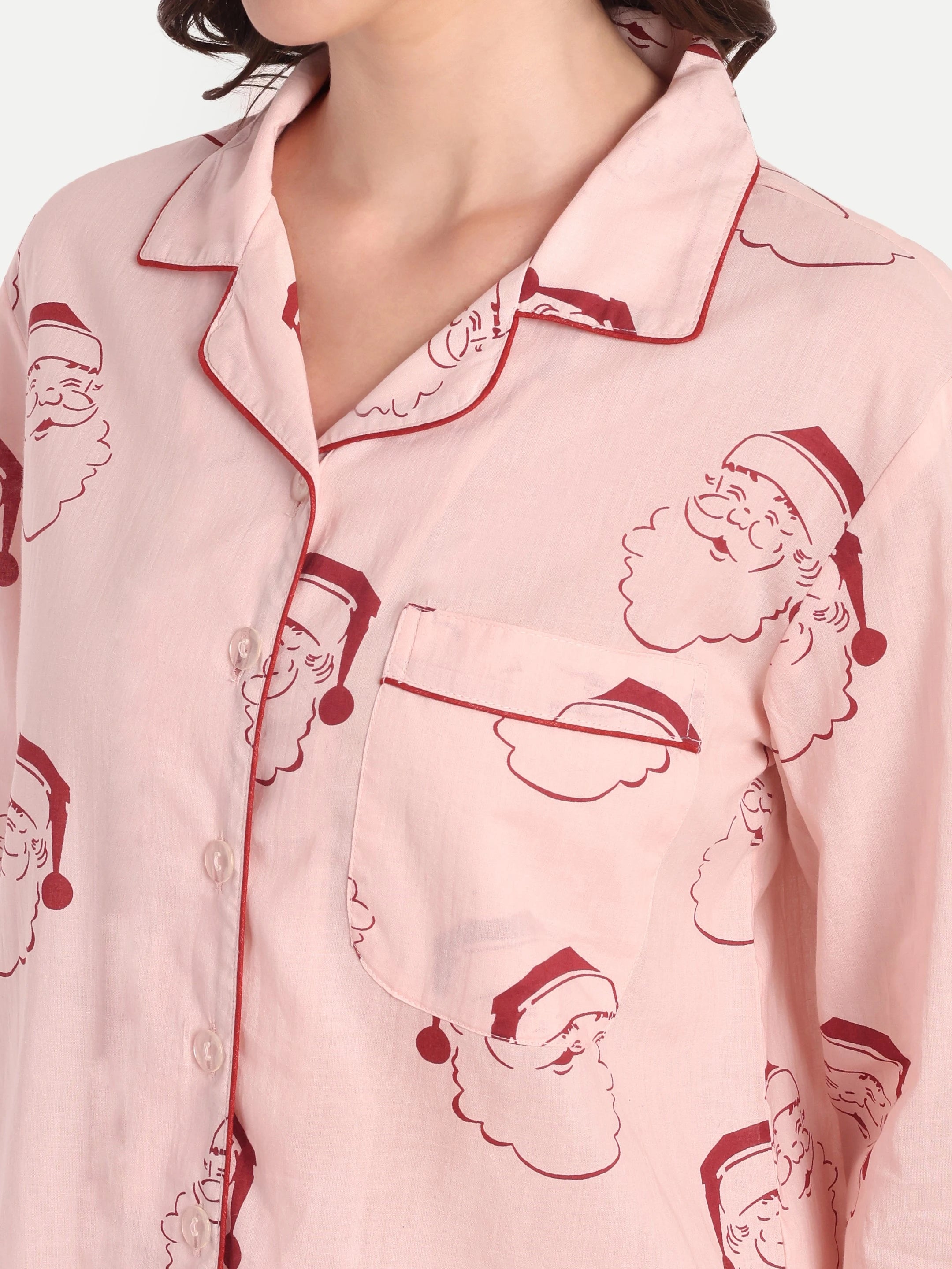 Santa Sketch PJ Set