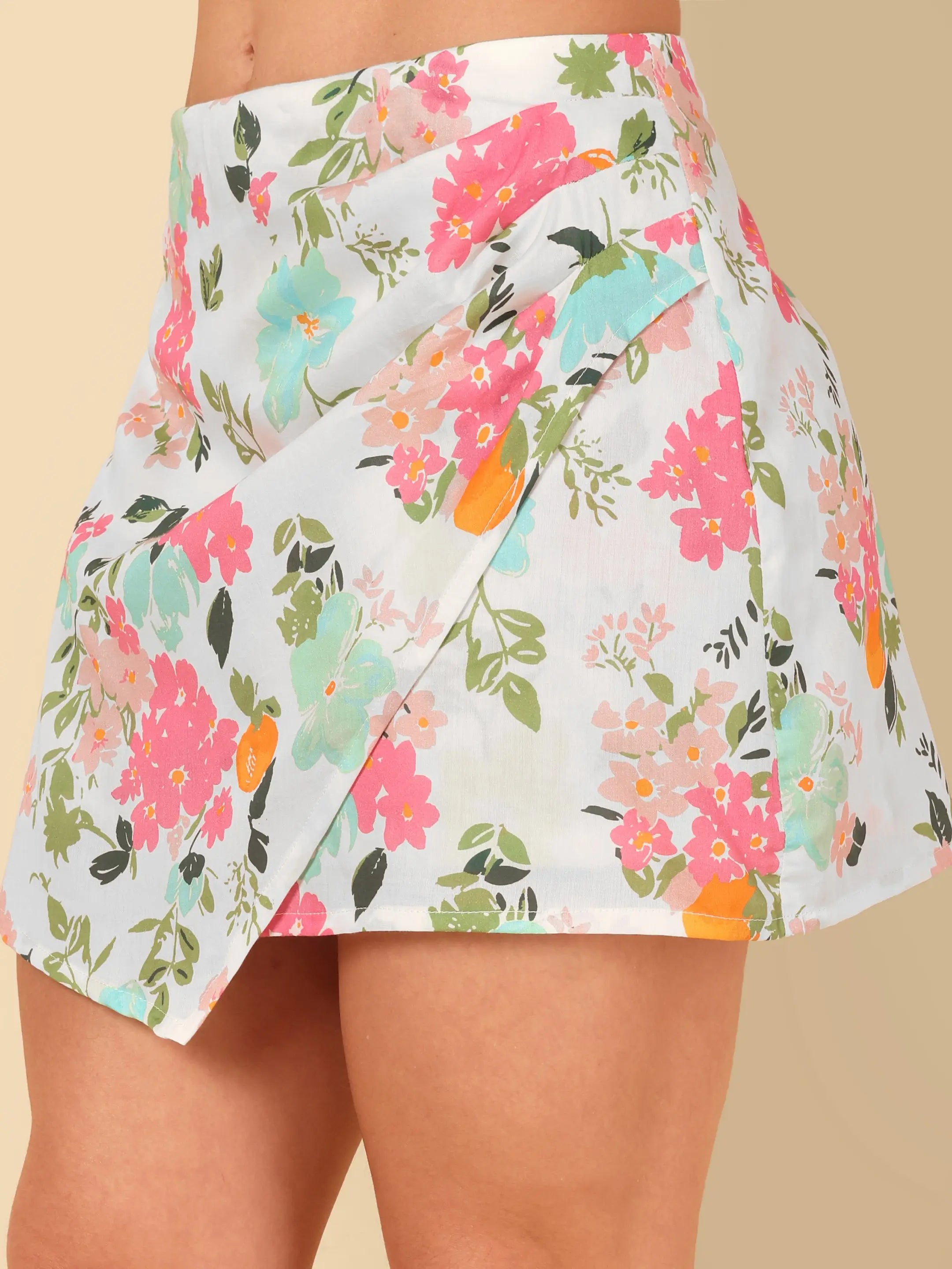 Indira Bloom Mini Skirt